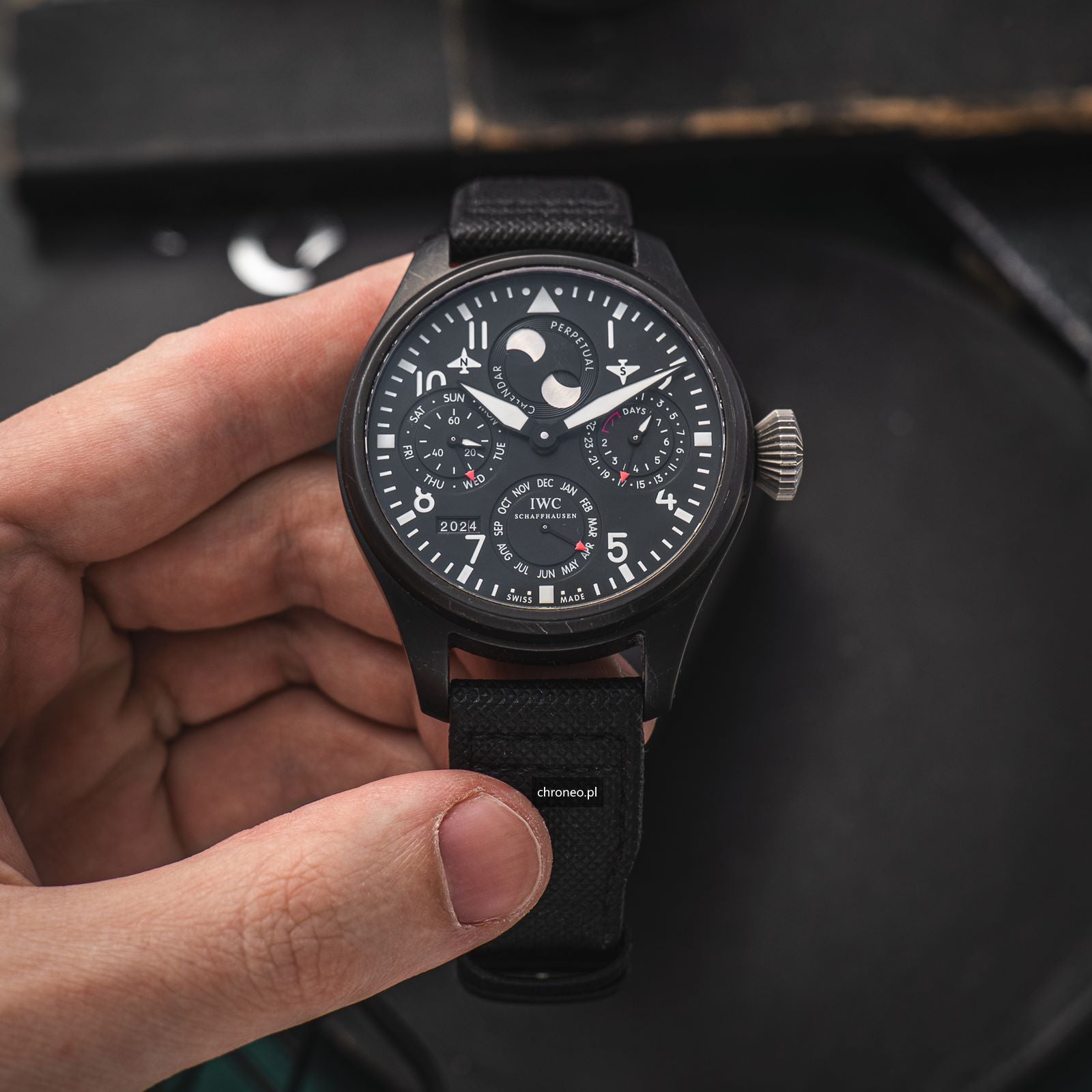 IWC Big Pilot Top Gun Perpetual Calendar IW502902