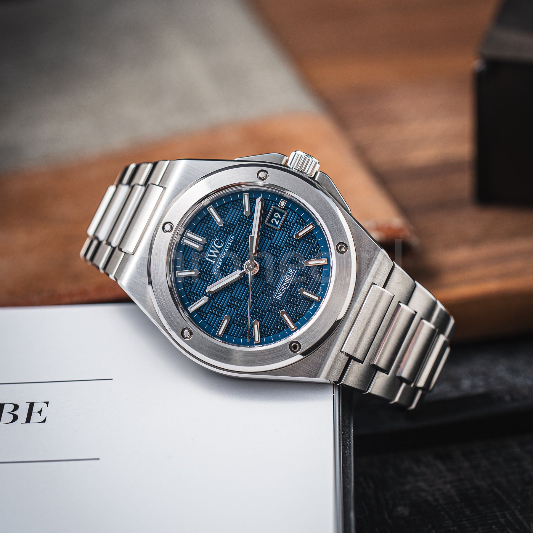 IWC Ingenieur Automatic 40 mm Blue ref. IW328907