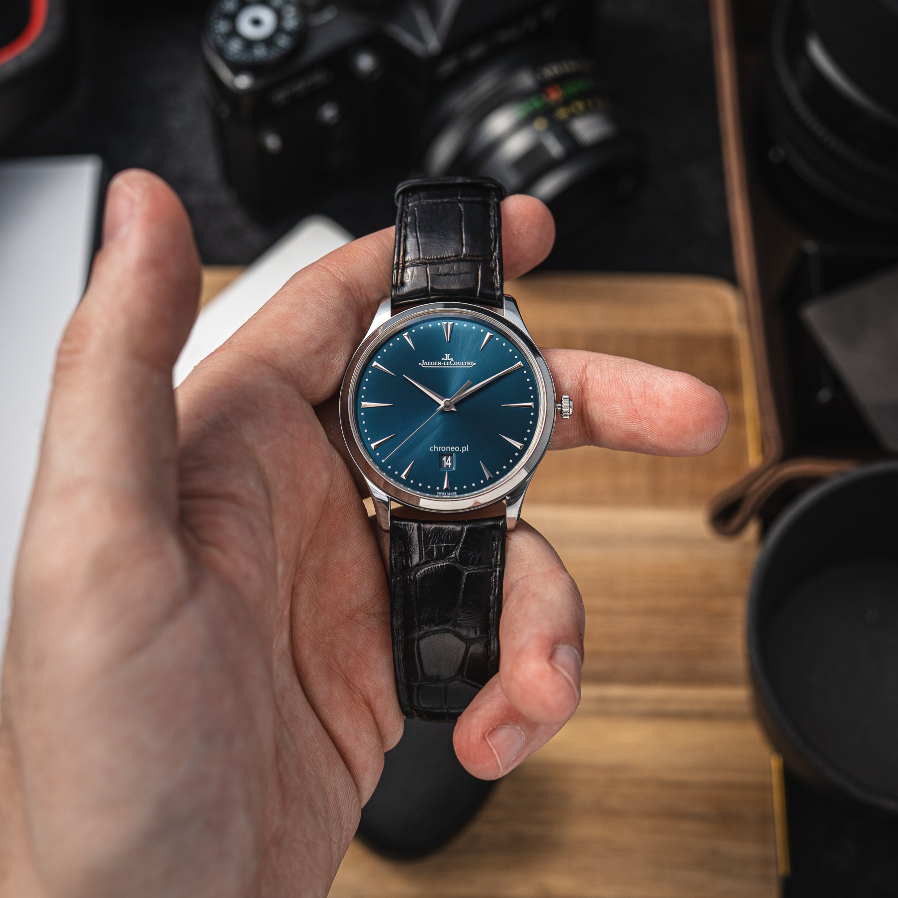 Jaeger-LeCoultre Master Control Ultra Thin 40 mm ref. 174.8.37.S Q128848S Bucherer