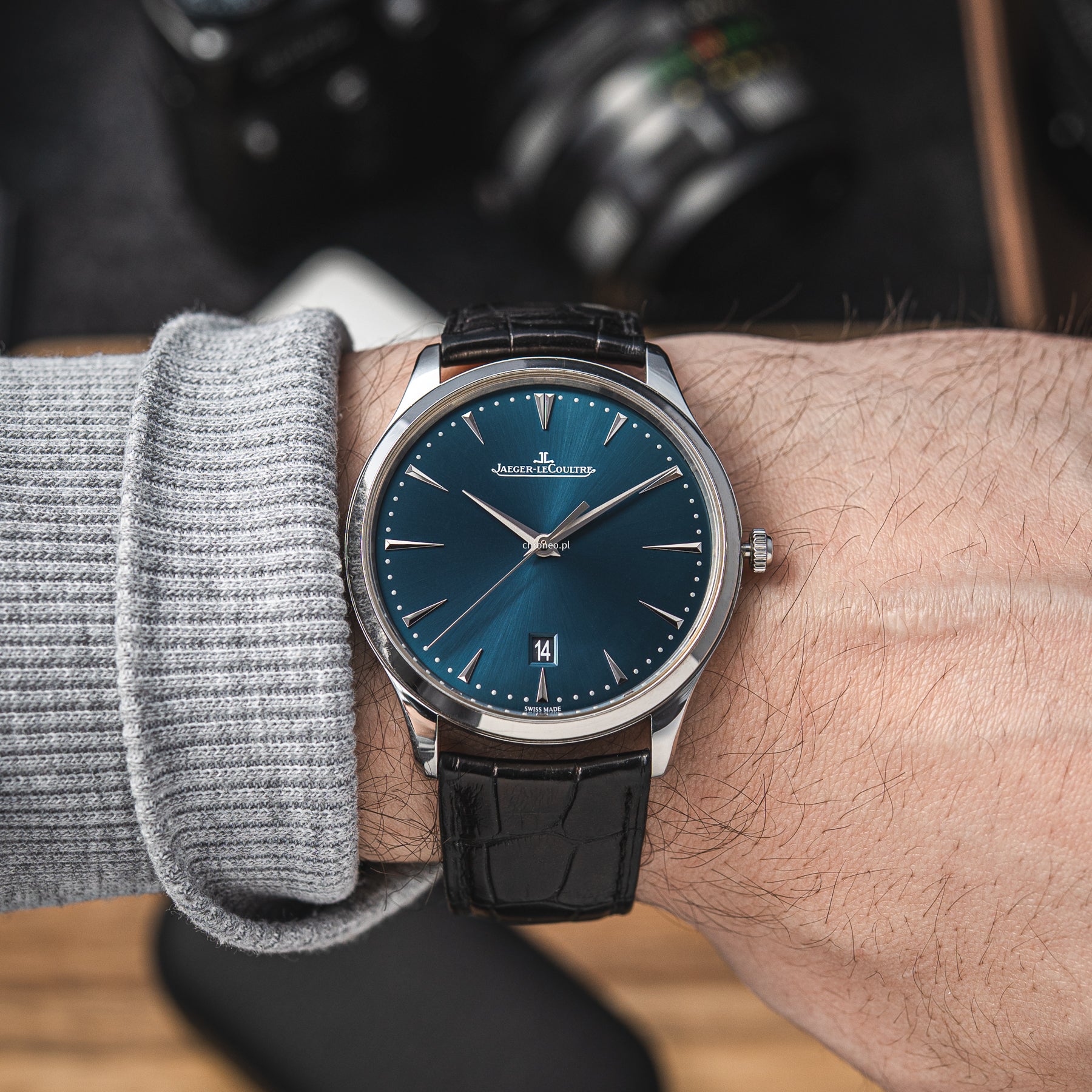 Jaeger-LeCoultre Master Control Ultra Thin 40 mm ref. 174.8.37.S Q128848S Bucherer