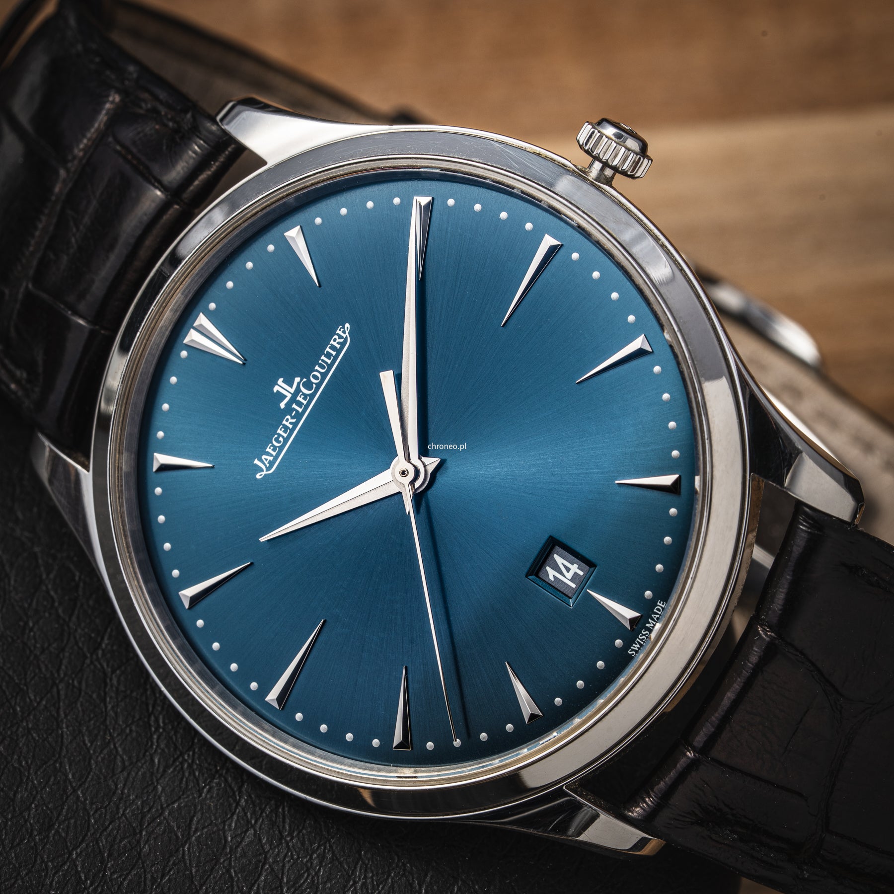 Jaeger-LeCoultre Master Control Ultra Thin 40 mm ref. 174.8.37.S Q128848S Bucherer