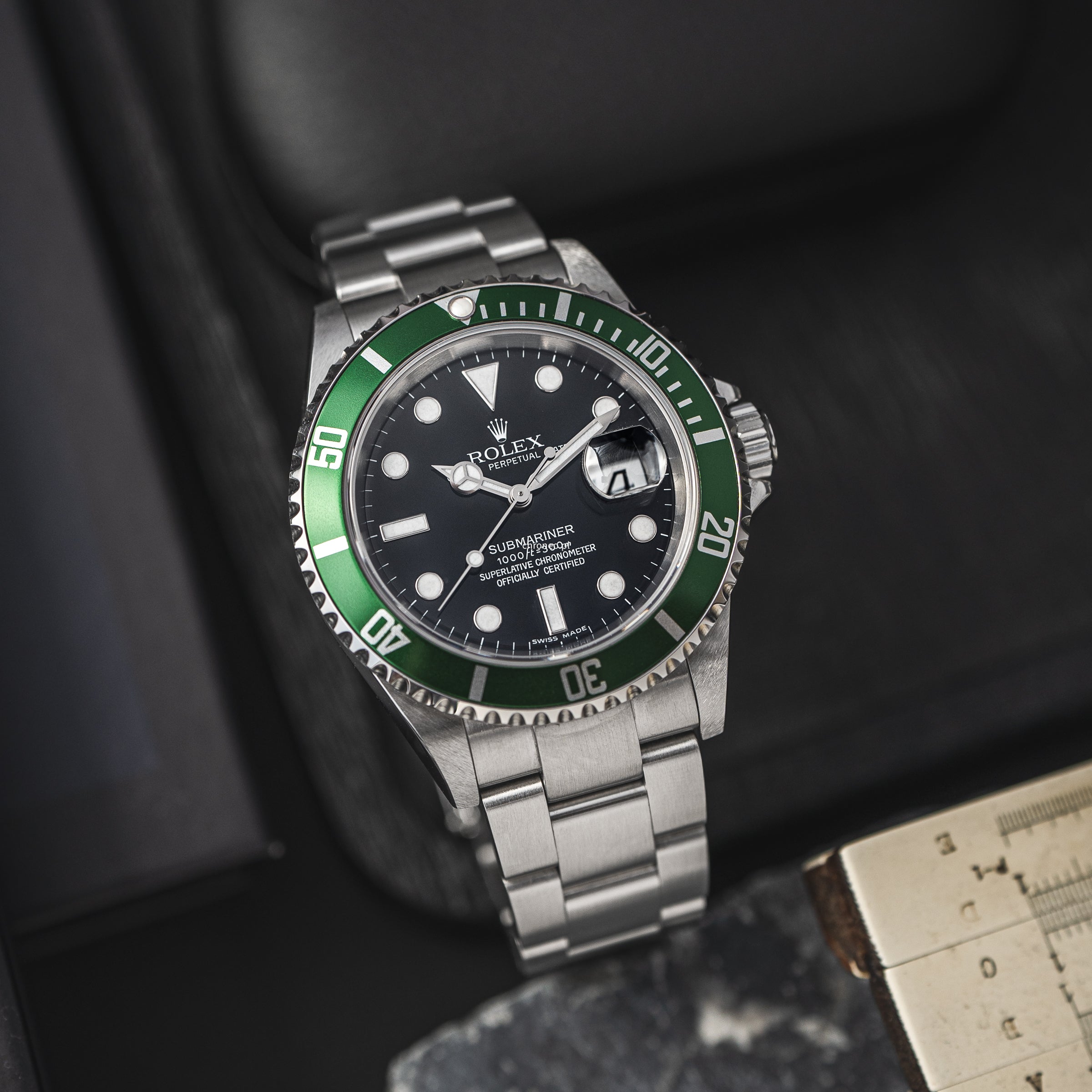 Rolex Submariner Date 40 mm ref. 16610LV "Kermit"
