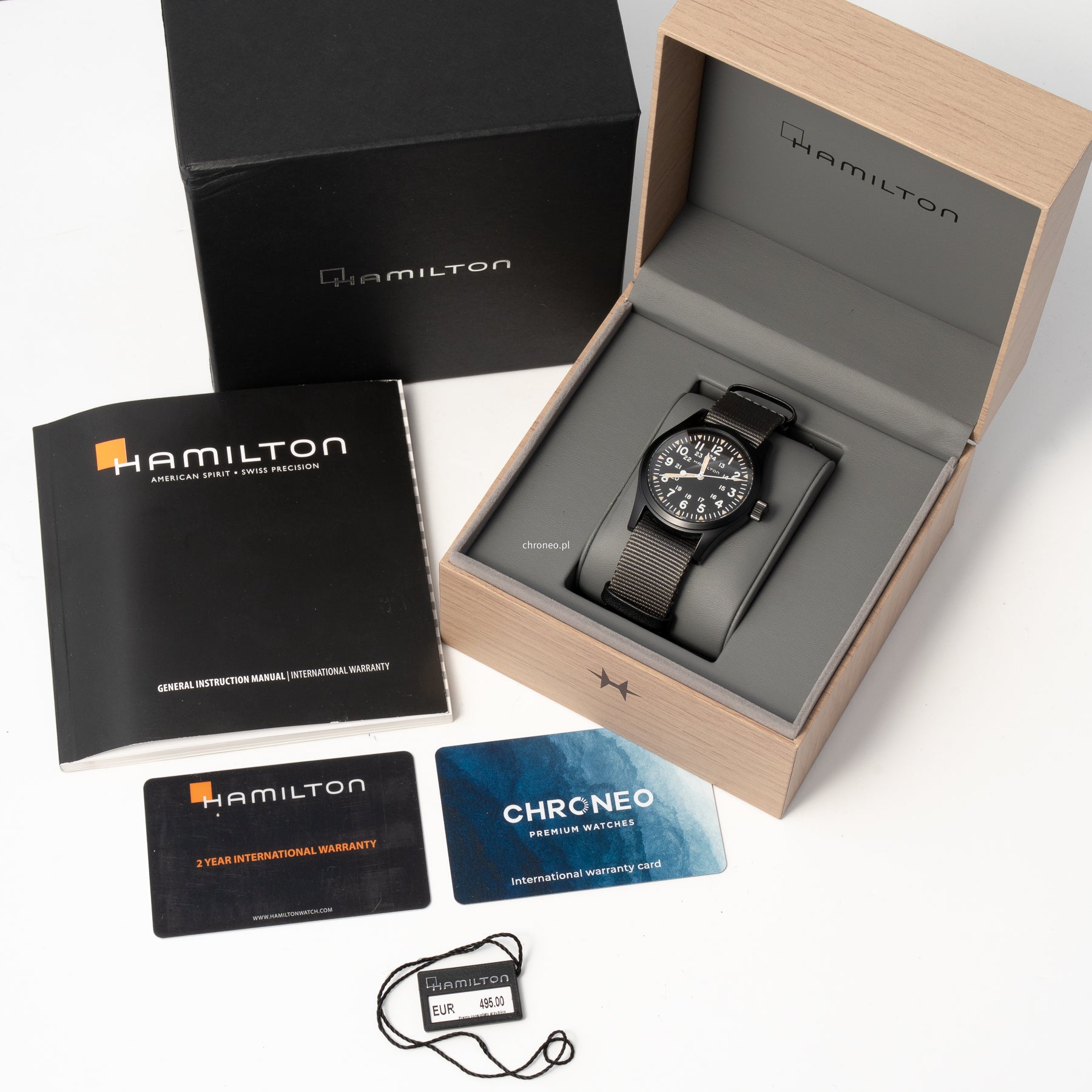 Hamilton Khaki Field Mechanical 38 mm ref. H69409930