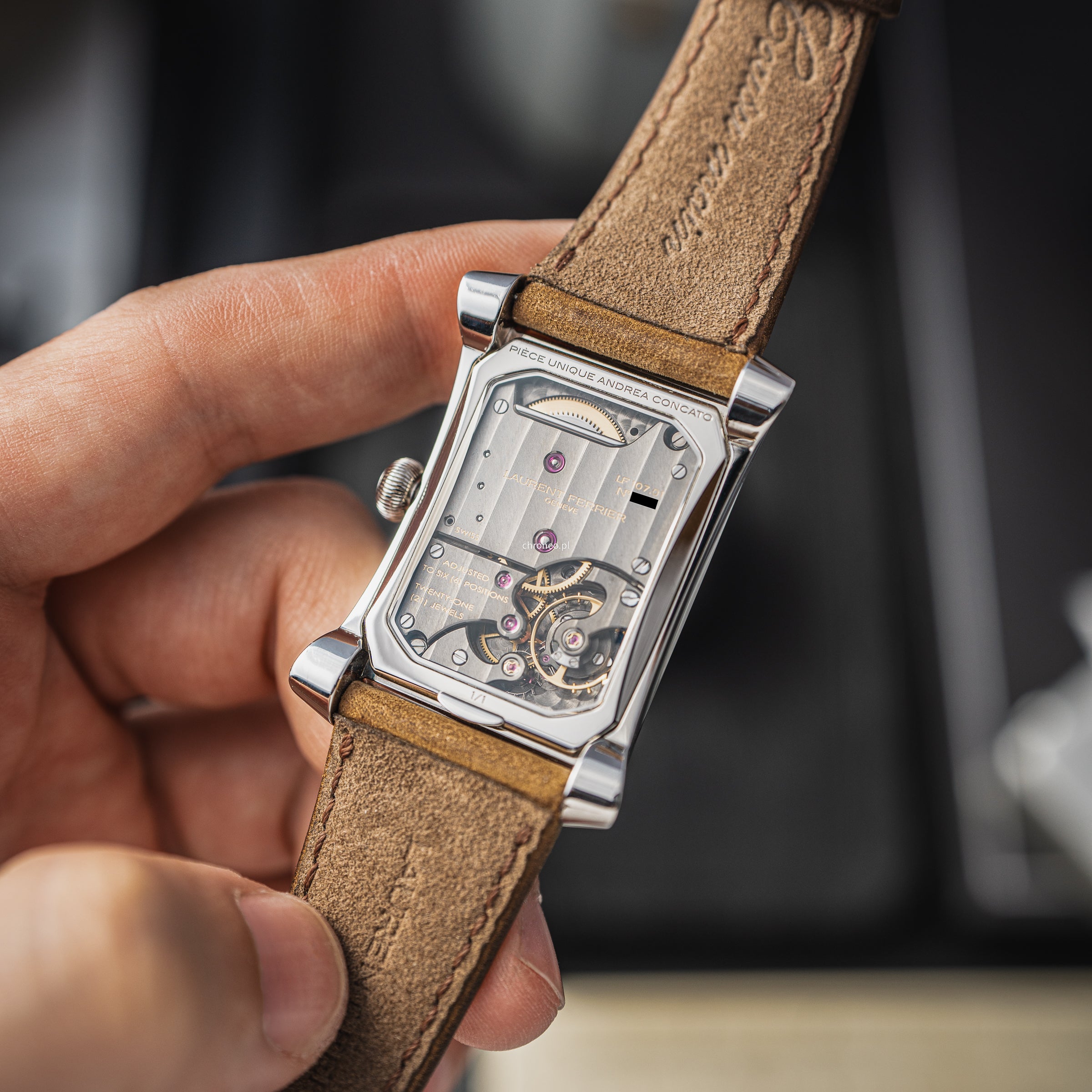 Laurent Ferrier Bridge One Unique Piece for Mr. Andrea Conrato No 1/1
