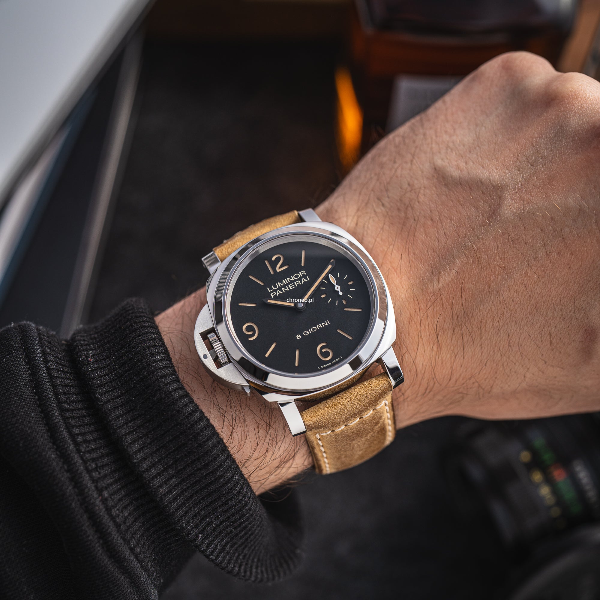 Panerai Luminor Destro Otto Giorni 44 mm ref. PAM01655