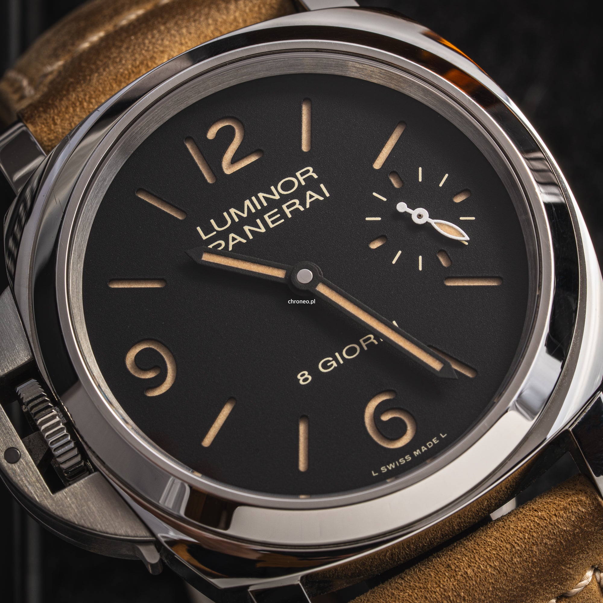Panerai Luminor Destro Otto Giorni 44 mm ref. PAM01655