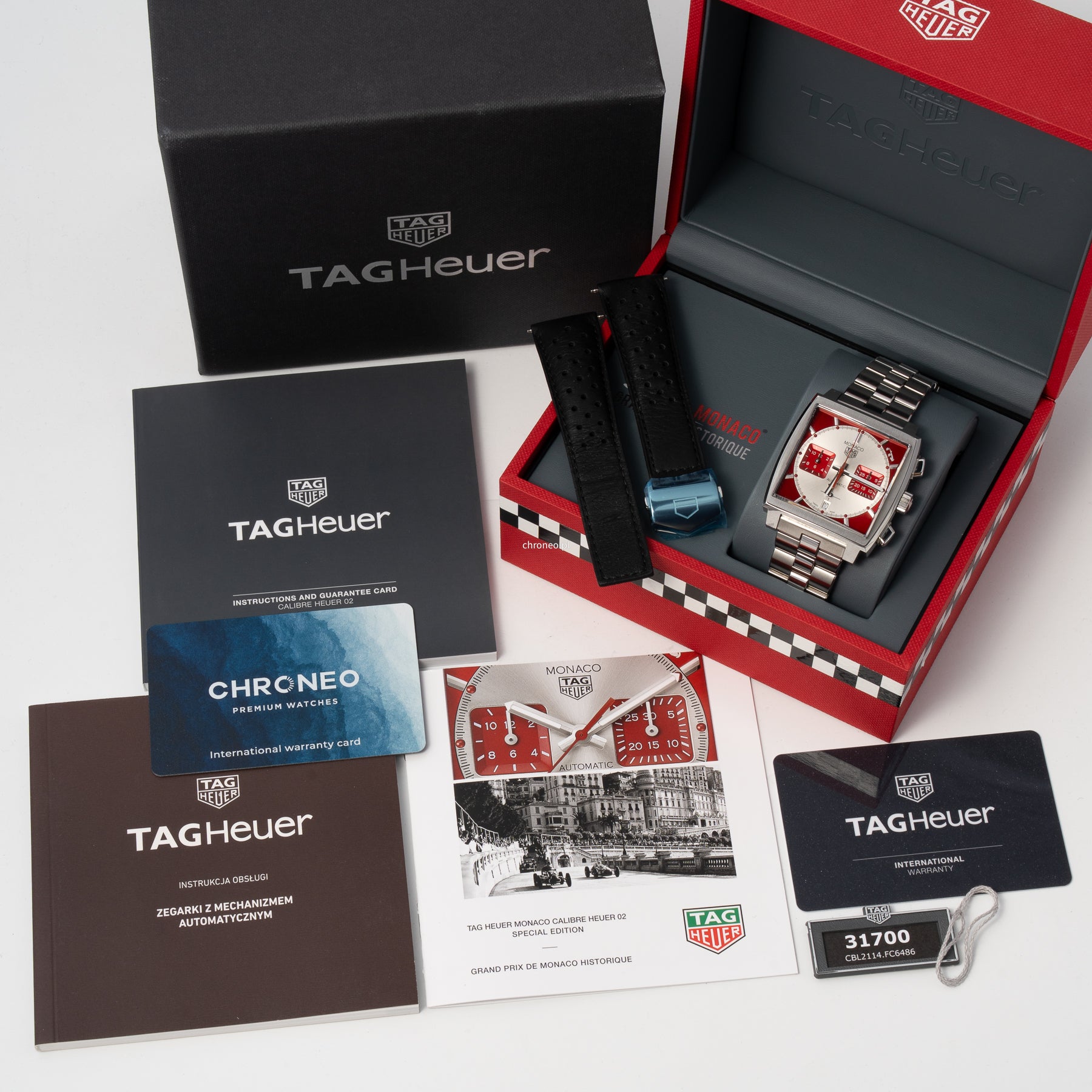 TAG Heuer Grand Prix De Monaco Edition 39 mm ref. CBL2114.FC6486