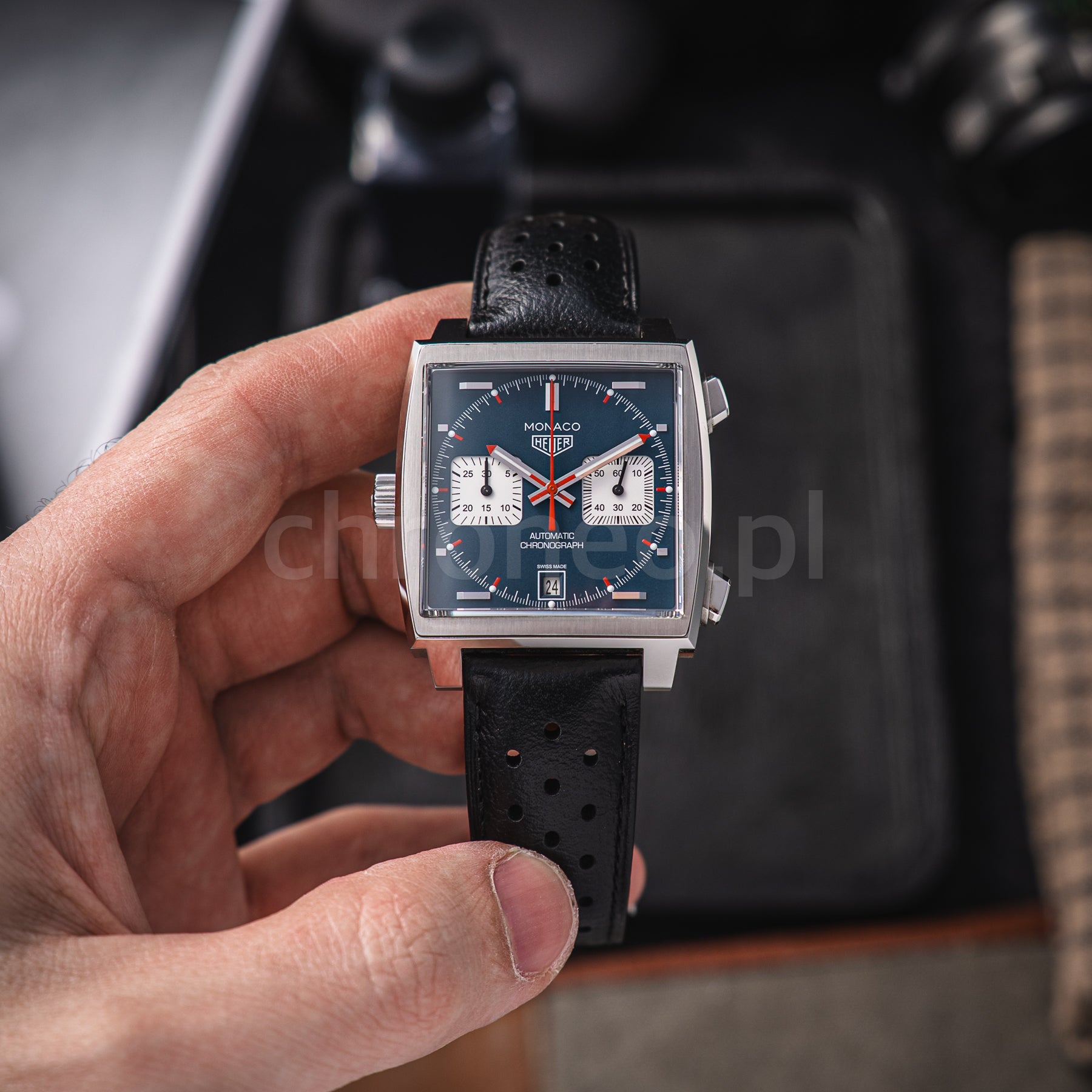 TAG Heuer Monaco Calibre 11 39mm ref. CAW211P.FC6356