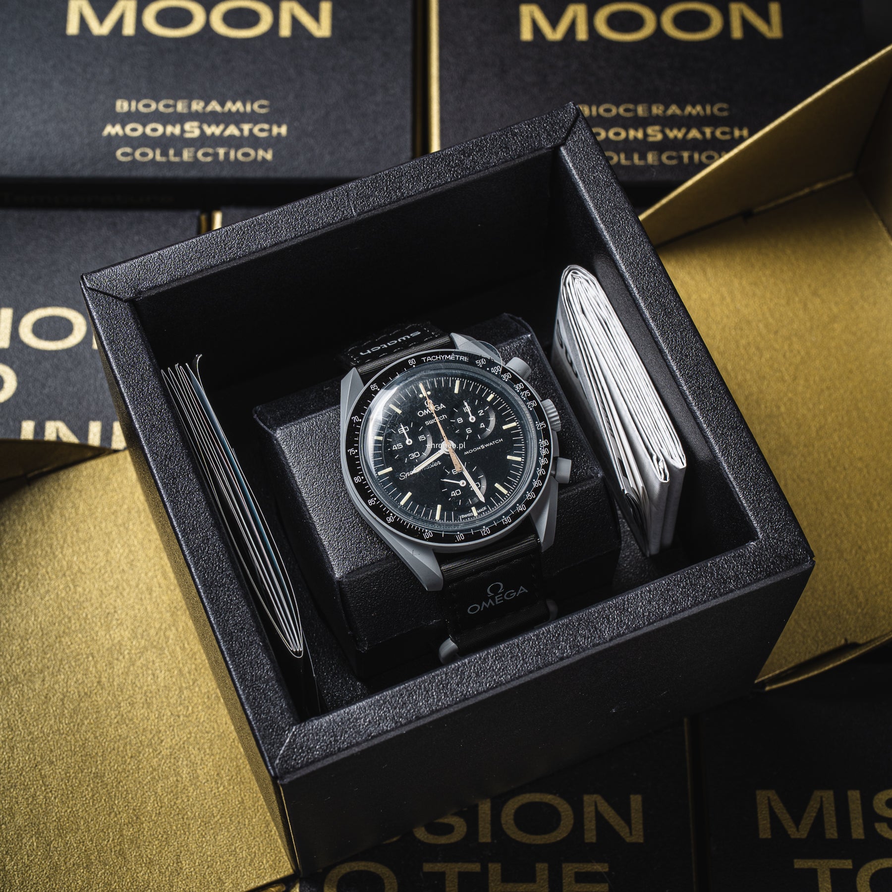 Swatch Mission To The Moonshine Gold Moonswatch