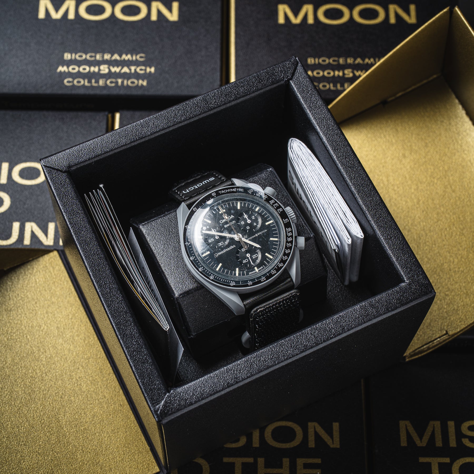 Swatch Mission To The Moonshine Gold Moonswatch