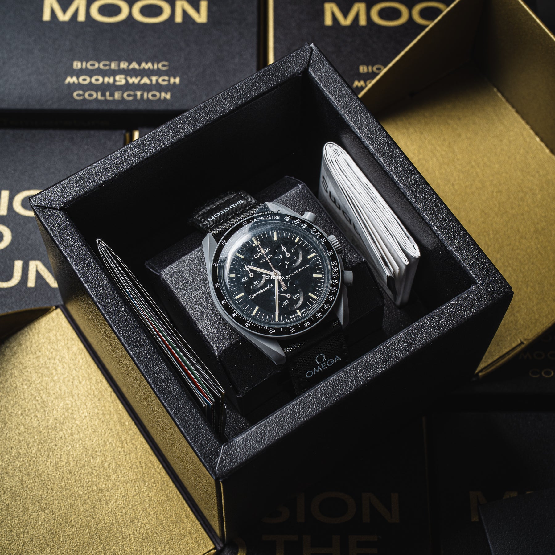Swatch Mission To The Moonshine Gold Moonswatch