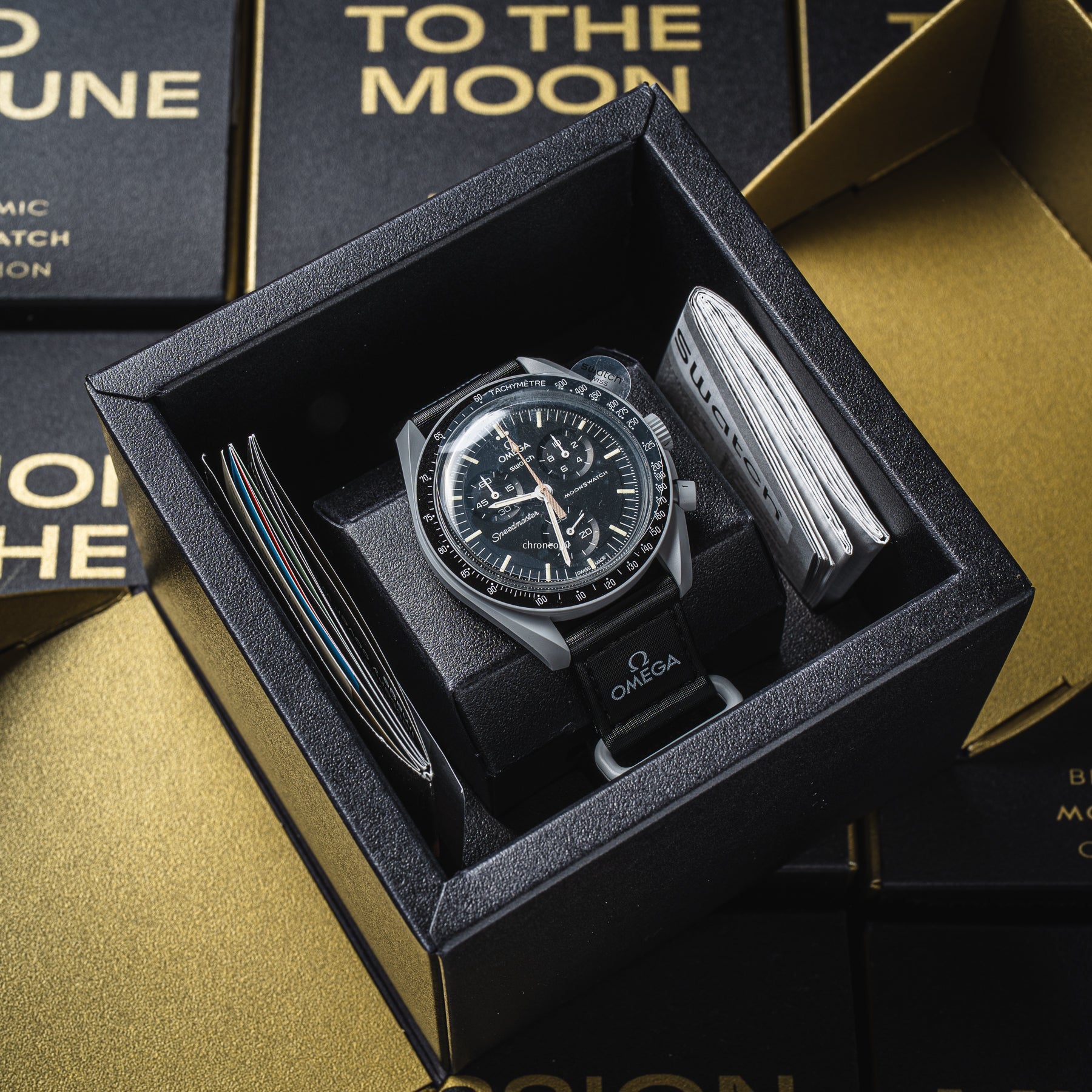 Swatch Mission To The Moonshine Gold Moonswatch