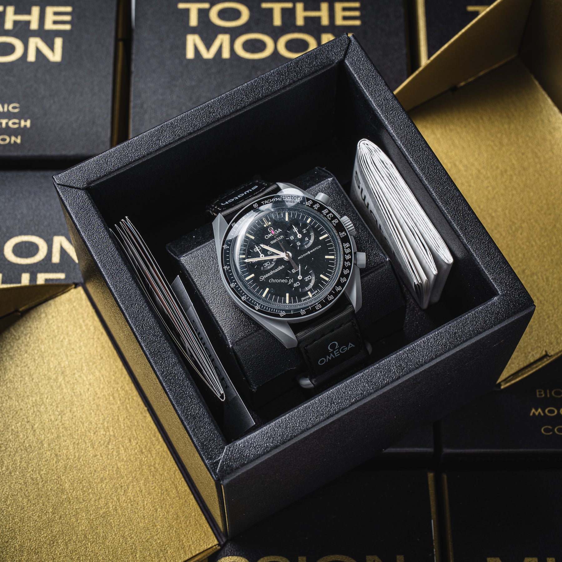 Swatch Mission To The Moonshine Gold Moonswatch