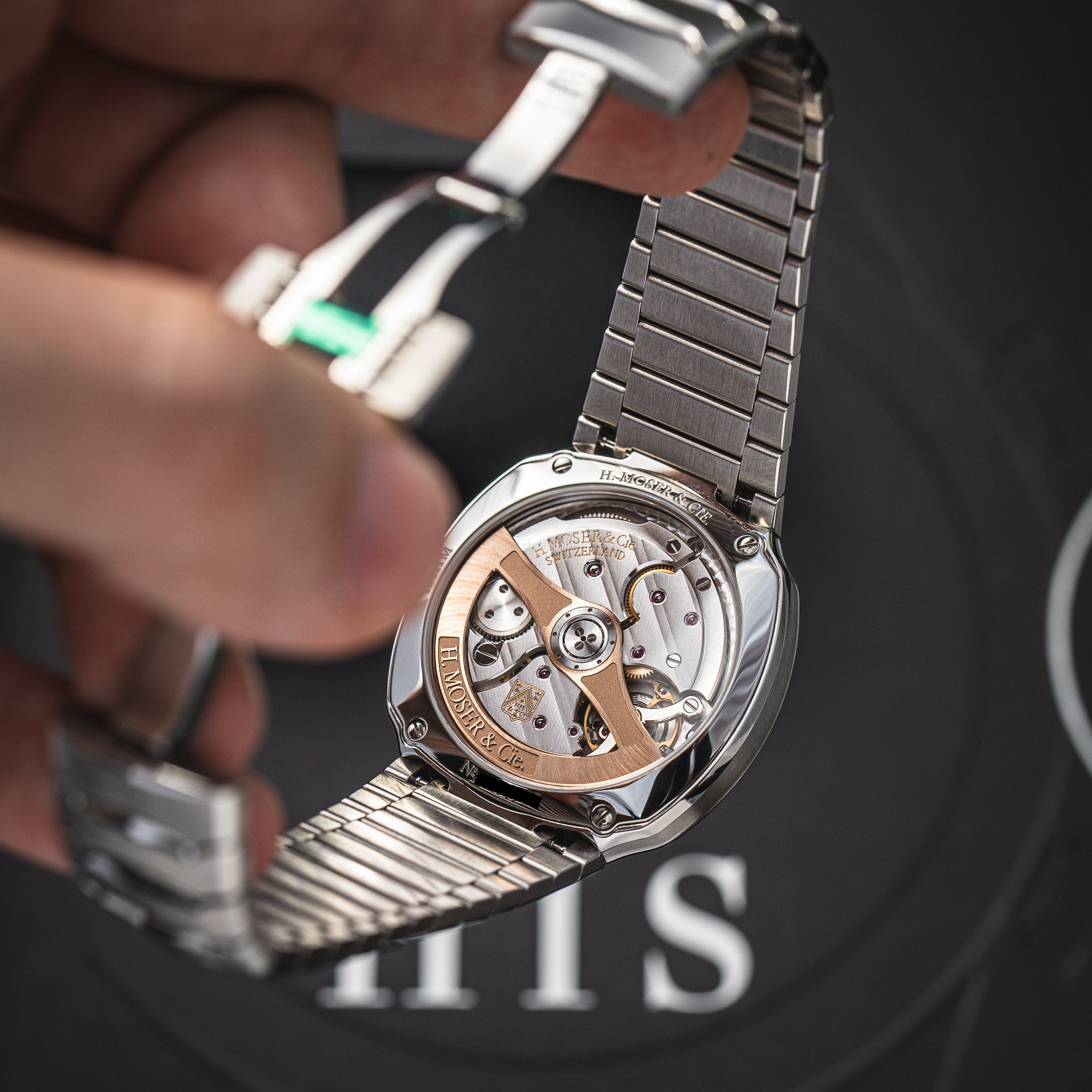H.Moser & Cie. Streamliner Centre Seconds 40mm ref. 6200-1200