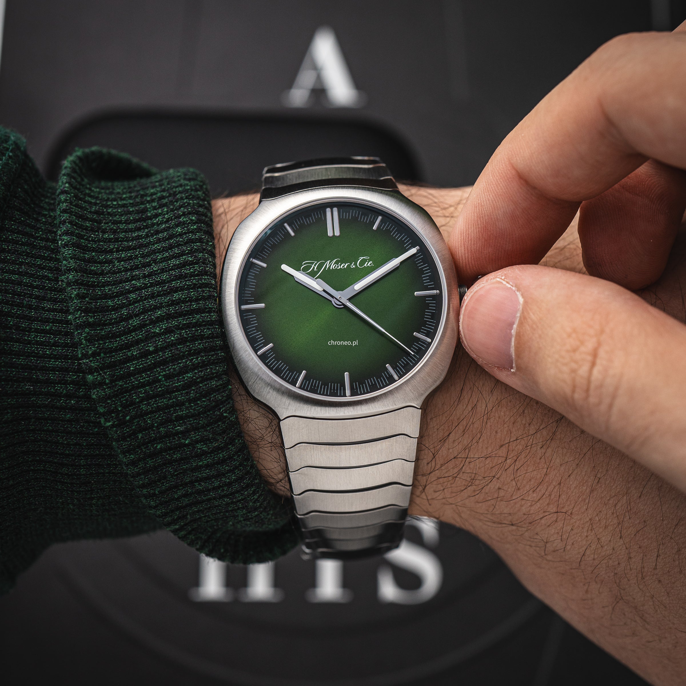 H.Moser & Cie. Streamliner Centre Seconds 40mm ref. 6200-1200