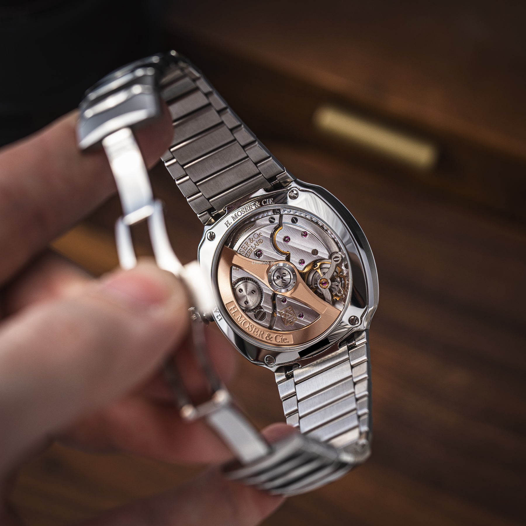 H.Moser & Cie. Streamliner Centre Seconds 40 mm ref. 6200-1207