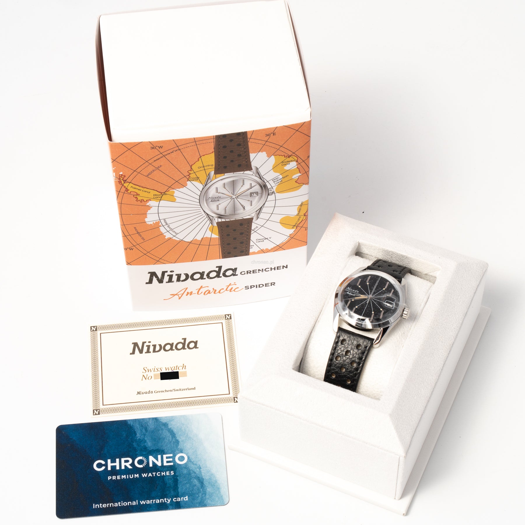 Nivada Grenchen Antarctic Spider ref. 35011M17