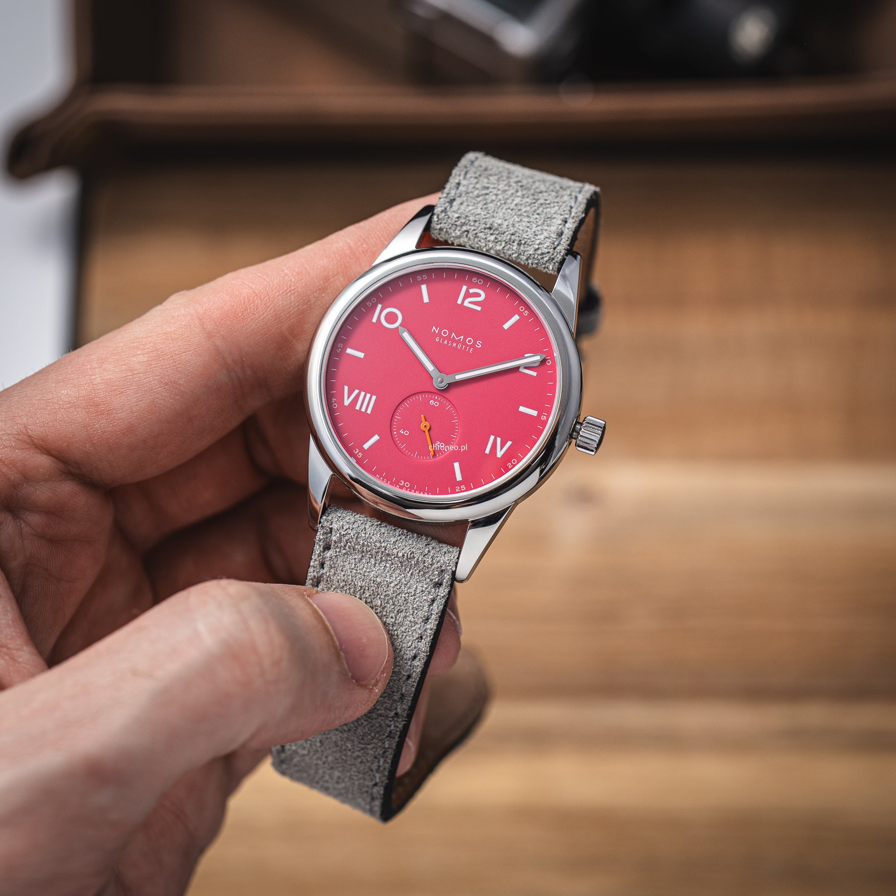 NOMOS Club Campus 38 mm Deep Pink ref. 728