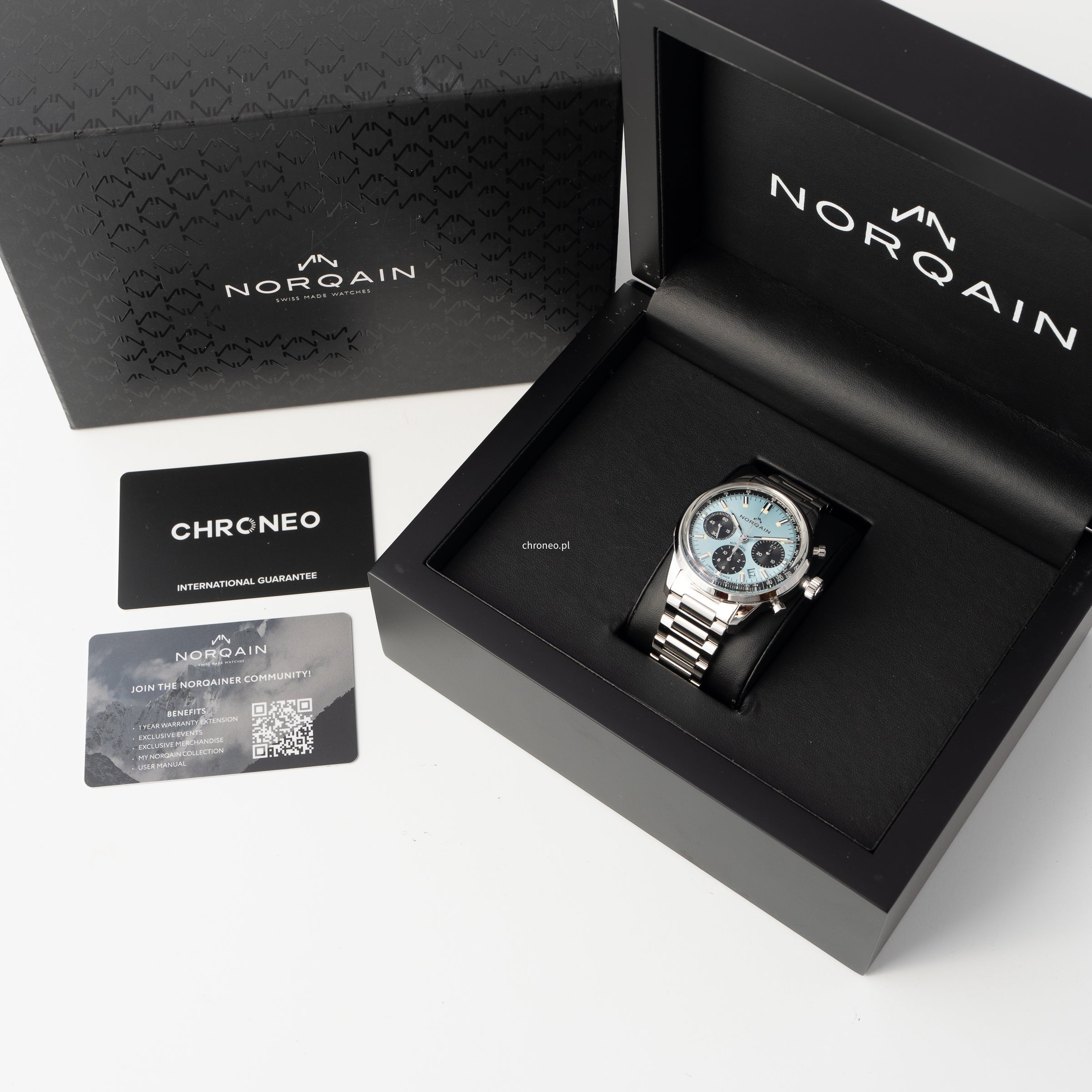 Norqain Freedom 60 Chrono 40mm ref. N2201S22C/IAA221