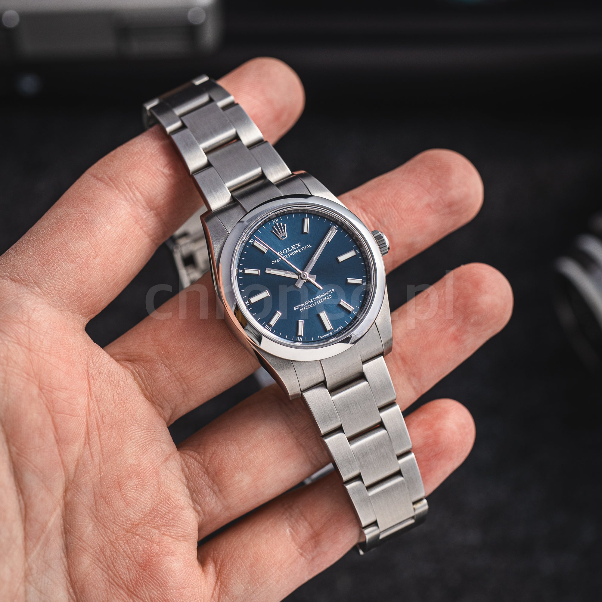 Rolex Oyster Perpetual 34 mm ref. 124200