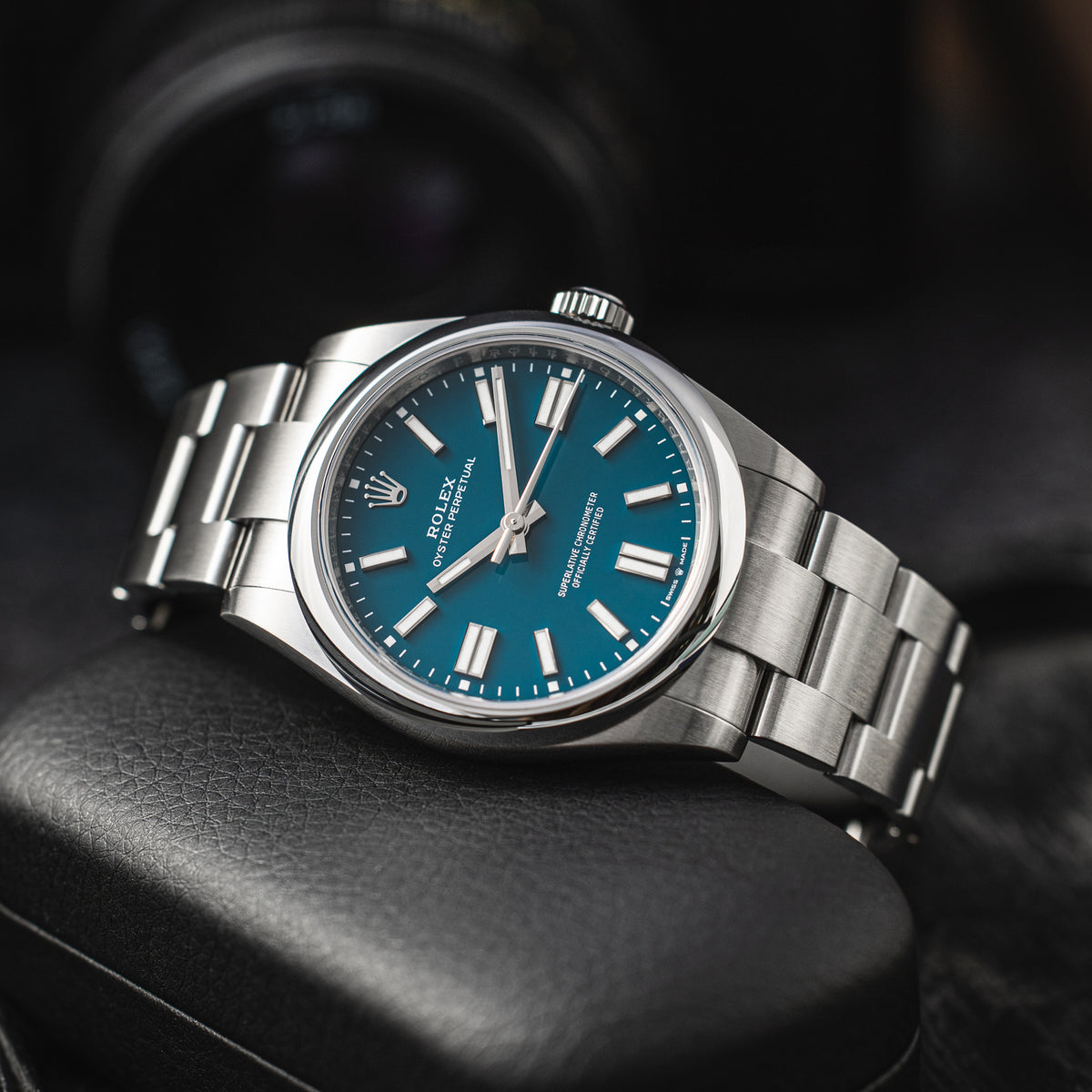 Rolex Oyster Perpetual Stainless Dial 41 134300 Blue