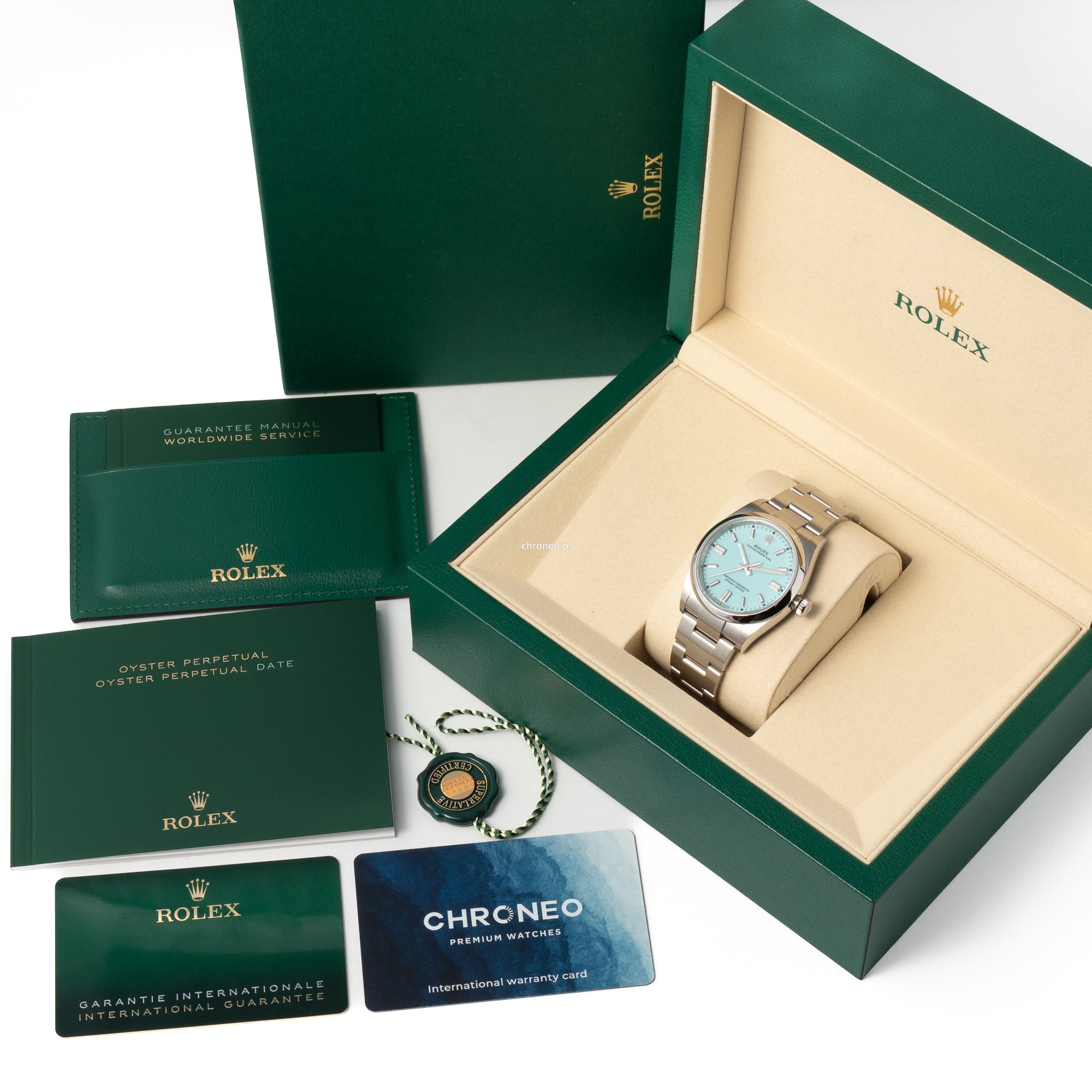 Rolex Oyster Perpetual 36 126000 Tiffany Blue