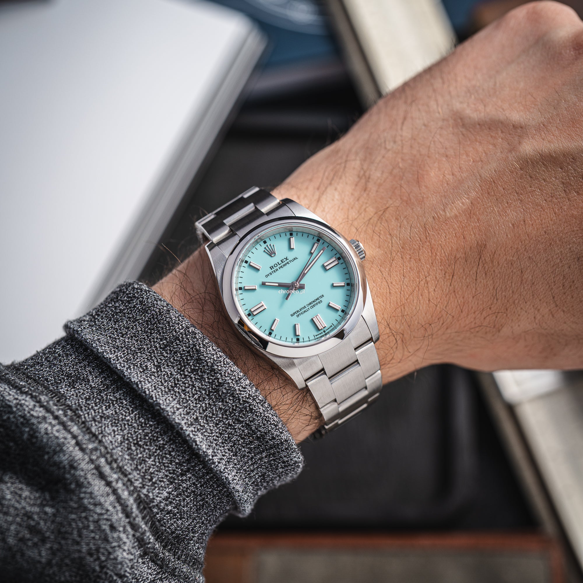 Rolex Oyster Perpetual 36mm ref. 126000 Tiffany blue
