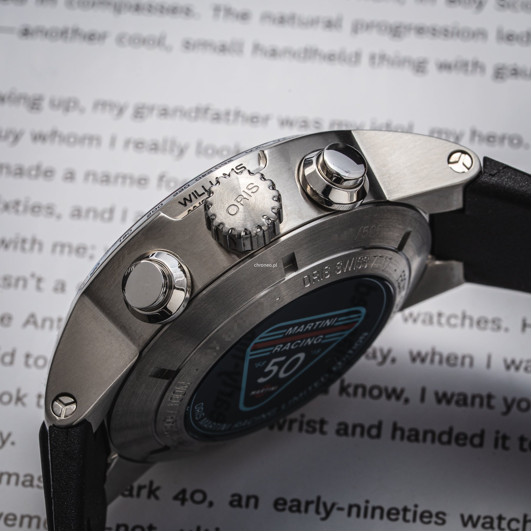 Oris Martini Racing ref. 01 774 7717 4184-Set RS
