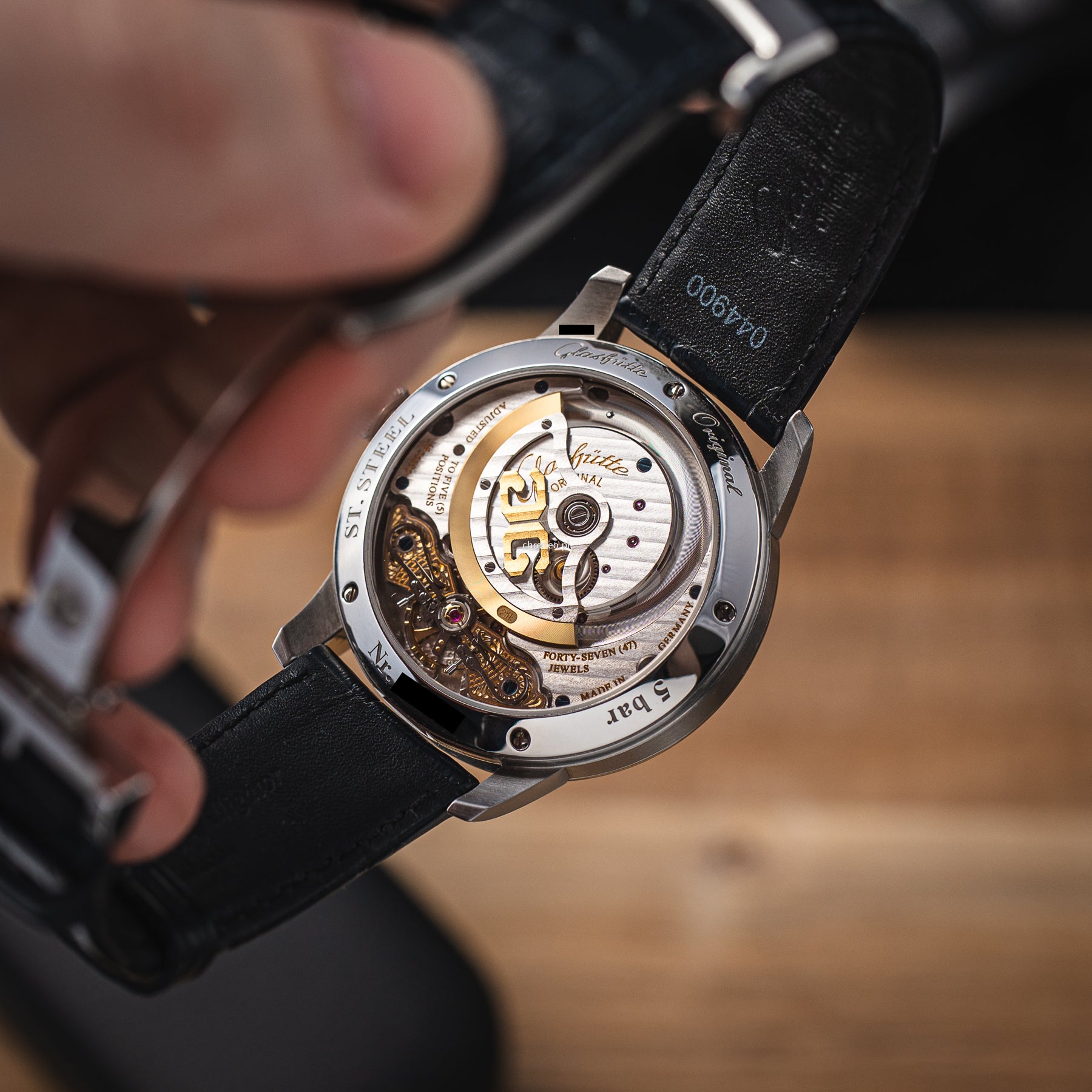 Glashütte Original Panomaticlunar 40 mm ref. 1-90-02-46-32-35