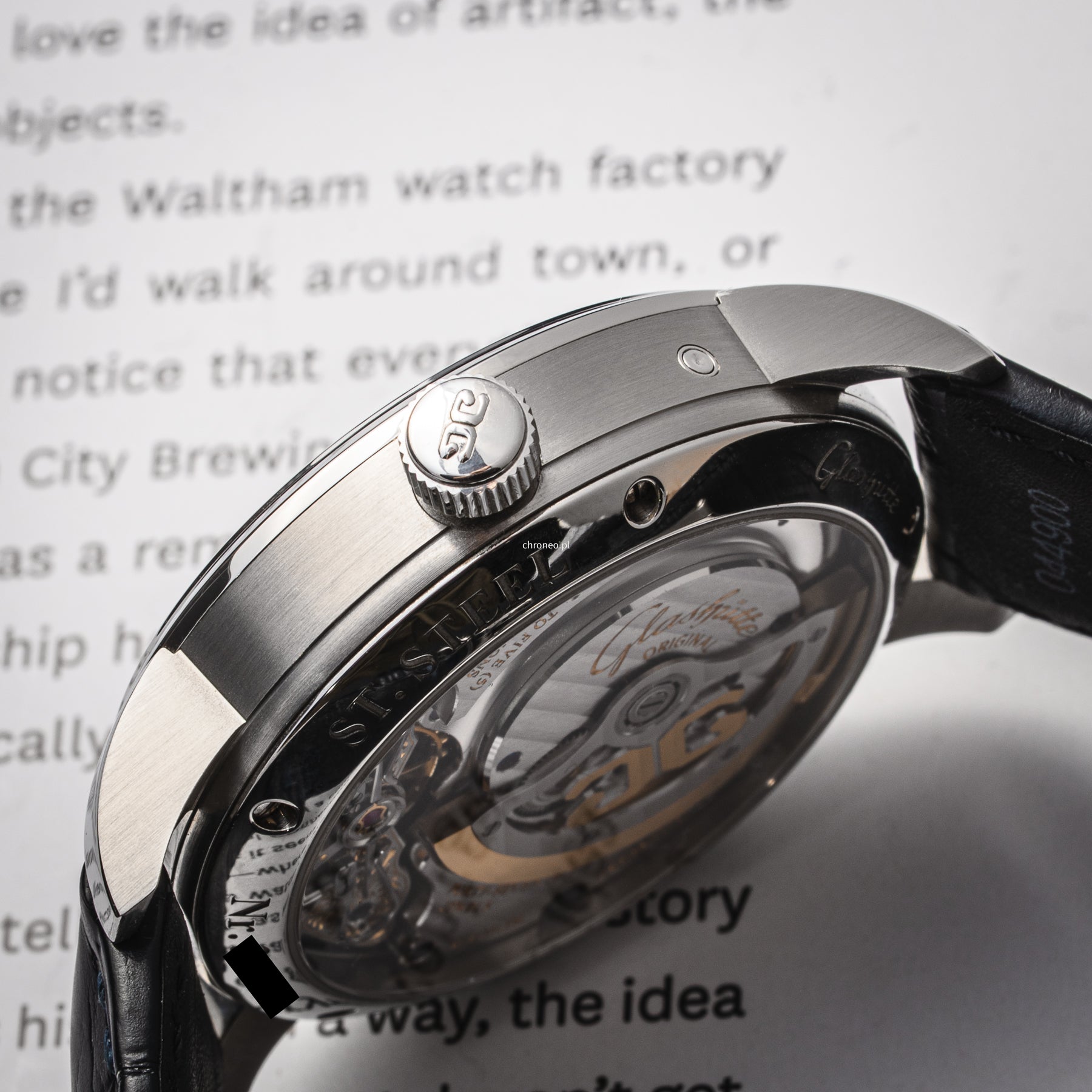 Glashütte Original Panomaticlunar 40 mm ref. 1-90-02-46-32-35