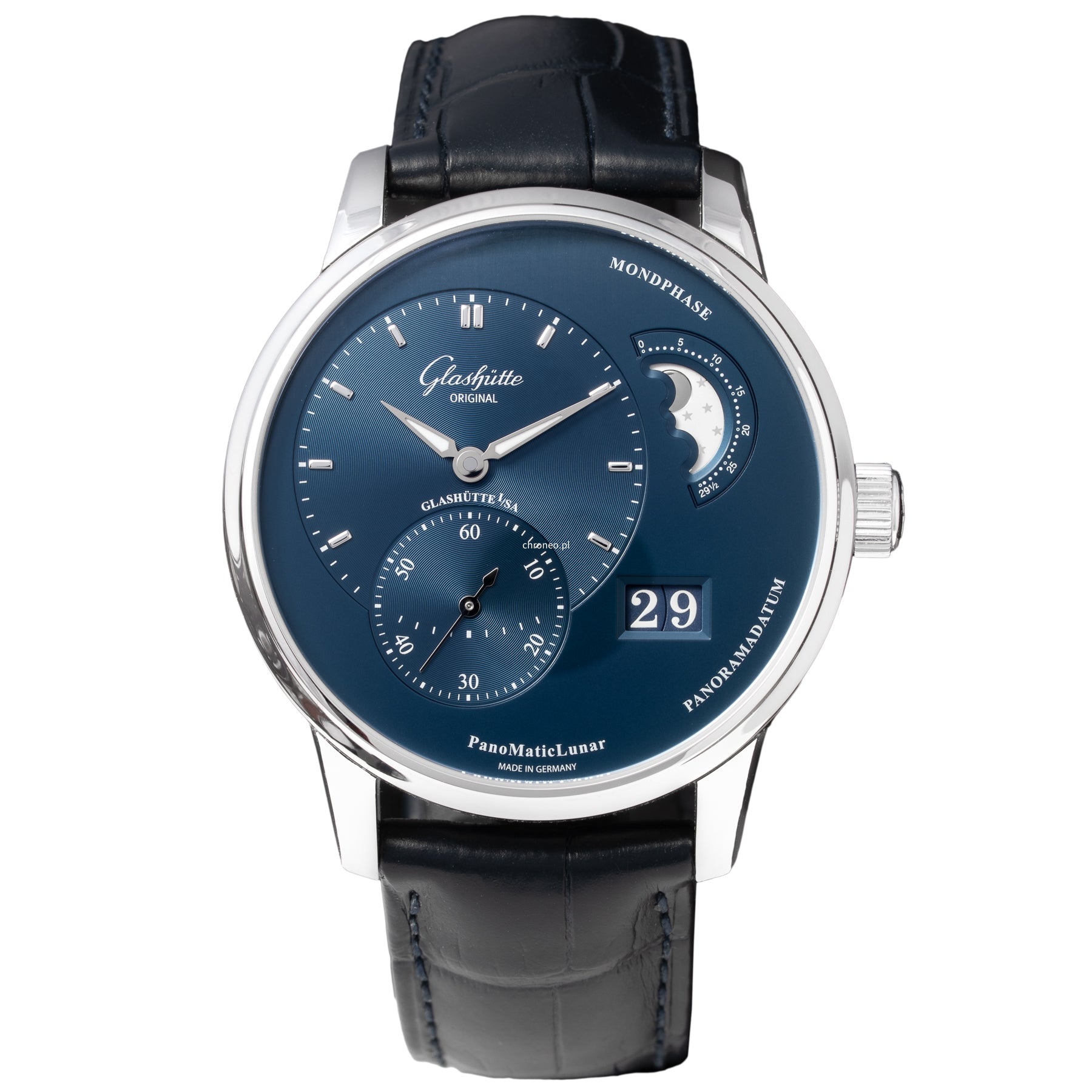 Glashütte Original Panomaticlunar 40 mm ref. 1-90-02-46-32-35