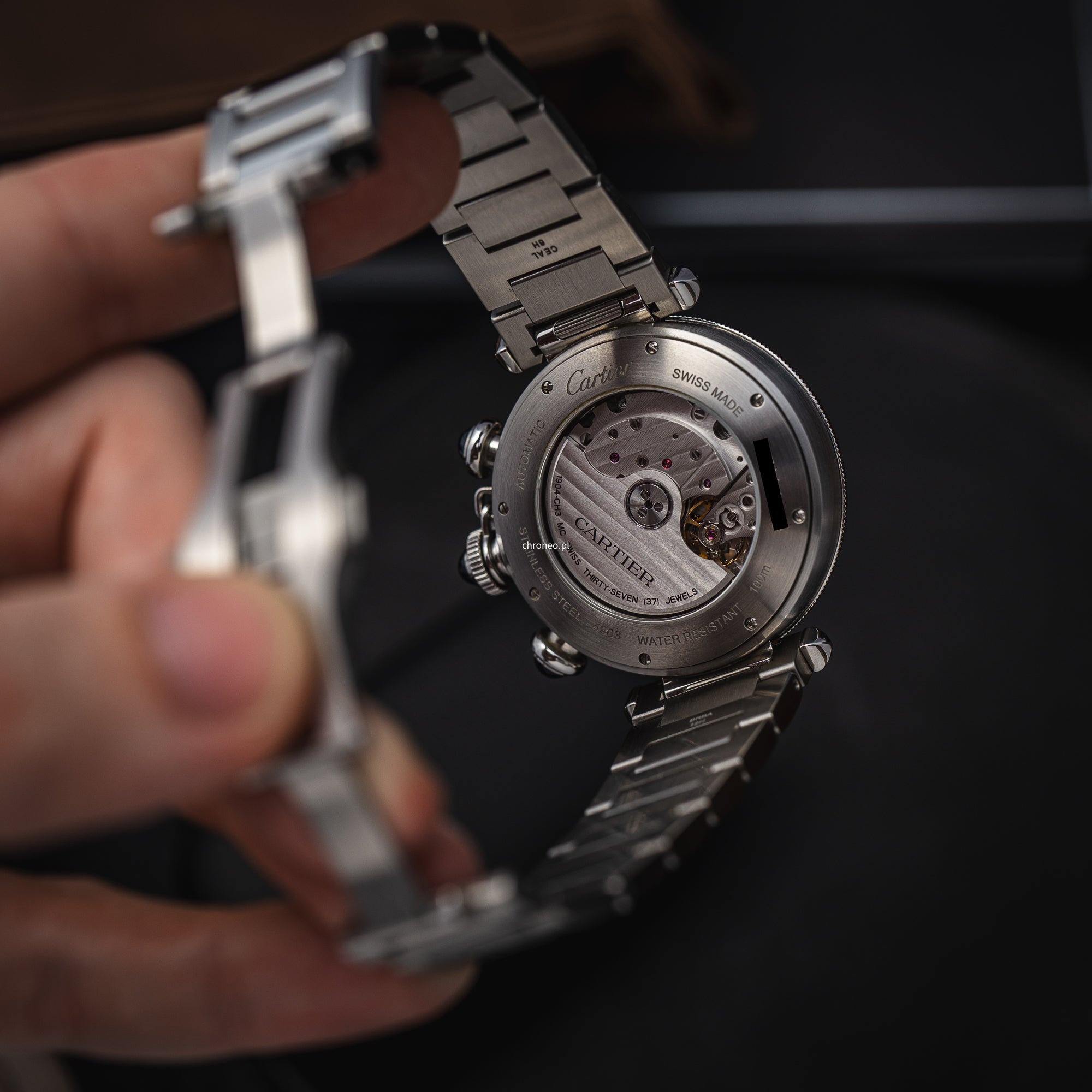 Cartier Pasha Chronograph Watch 41mm ref. WSPA0018