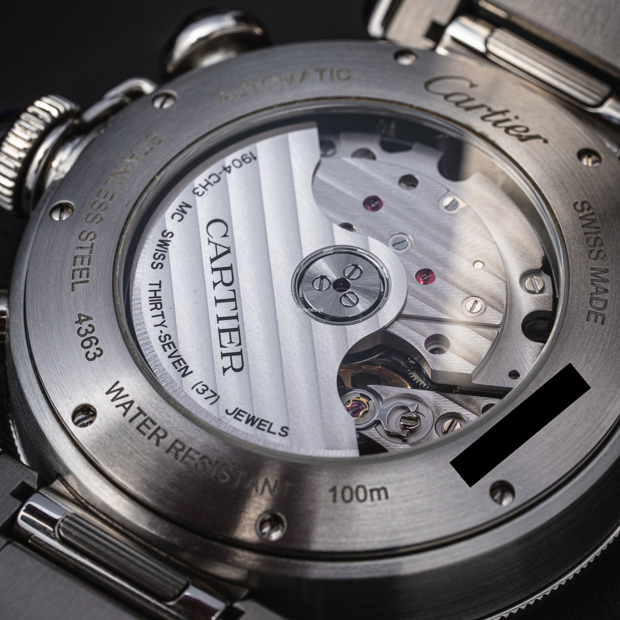 Cartier Pasha Chronograph Watch 41mm ref. WSPA0018