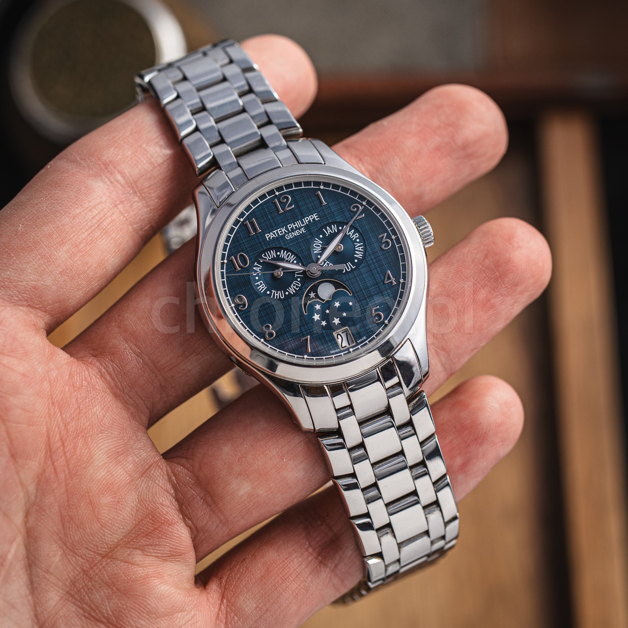 Patek Philippe Annual Calendar Moon Phase ref. 4947/1A-001