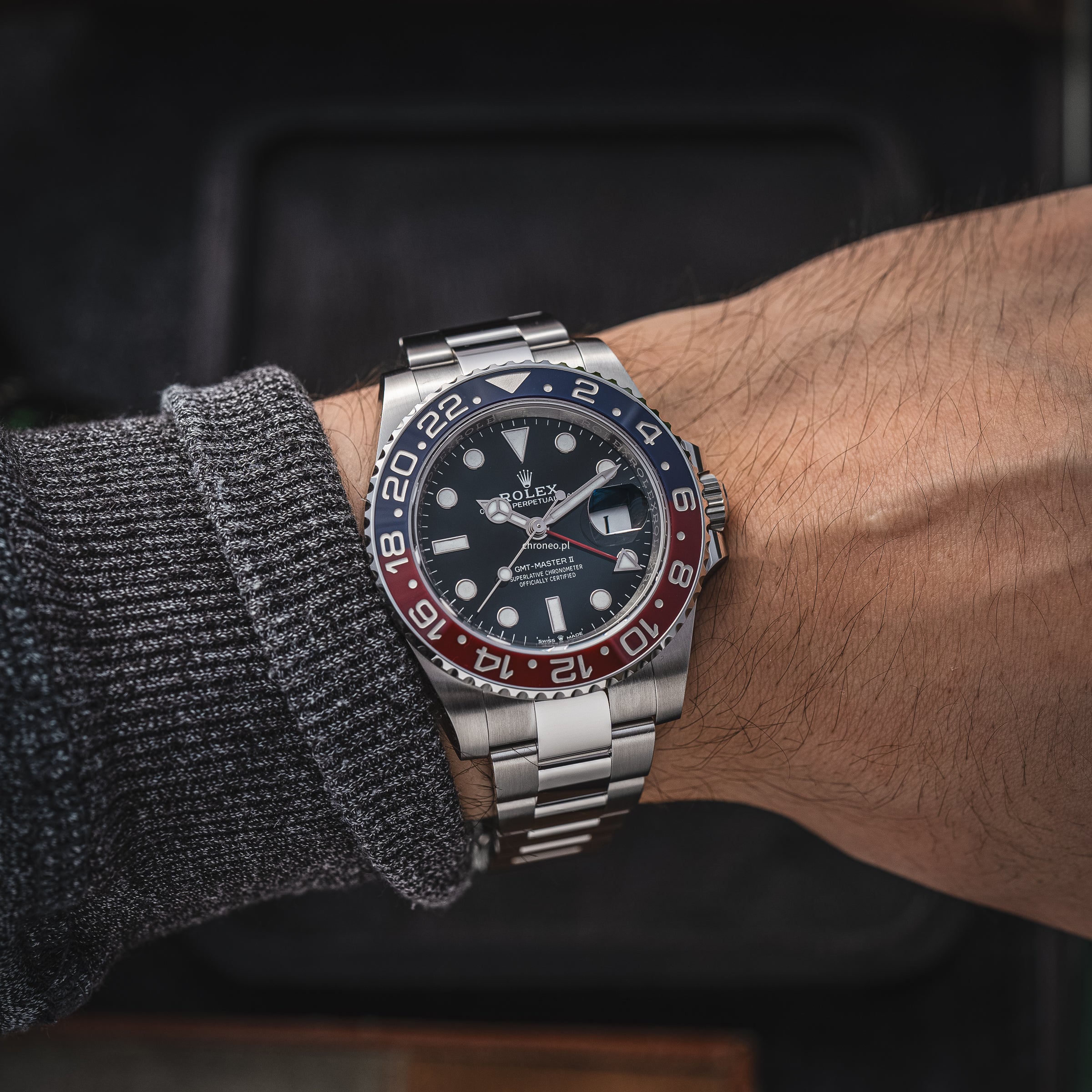 Rolex GMT-Master II 40mm ref. 126710BLRO Pepsi