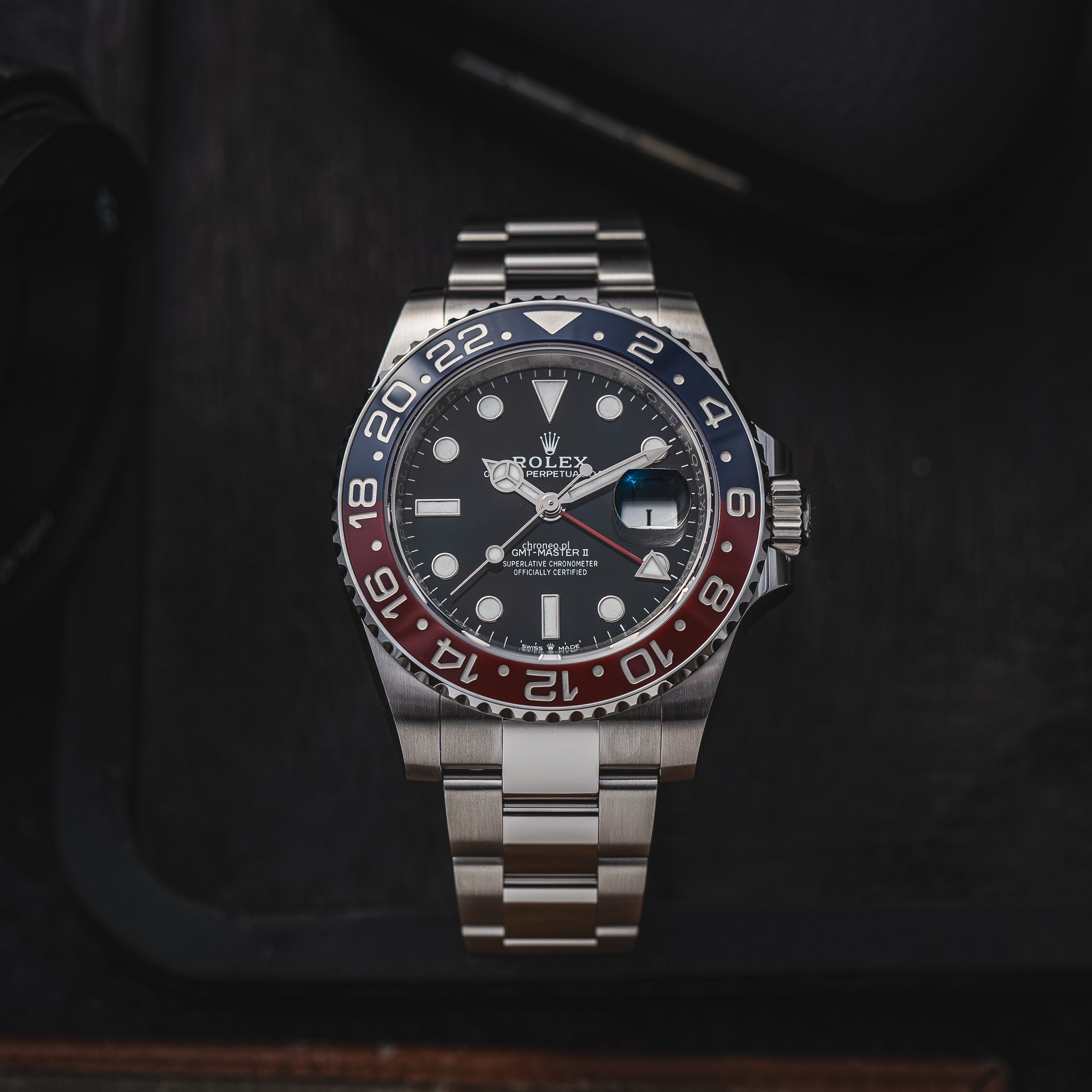 Rolex GMT-Master II 40mm ref. 126710BLRO Pepsi