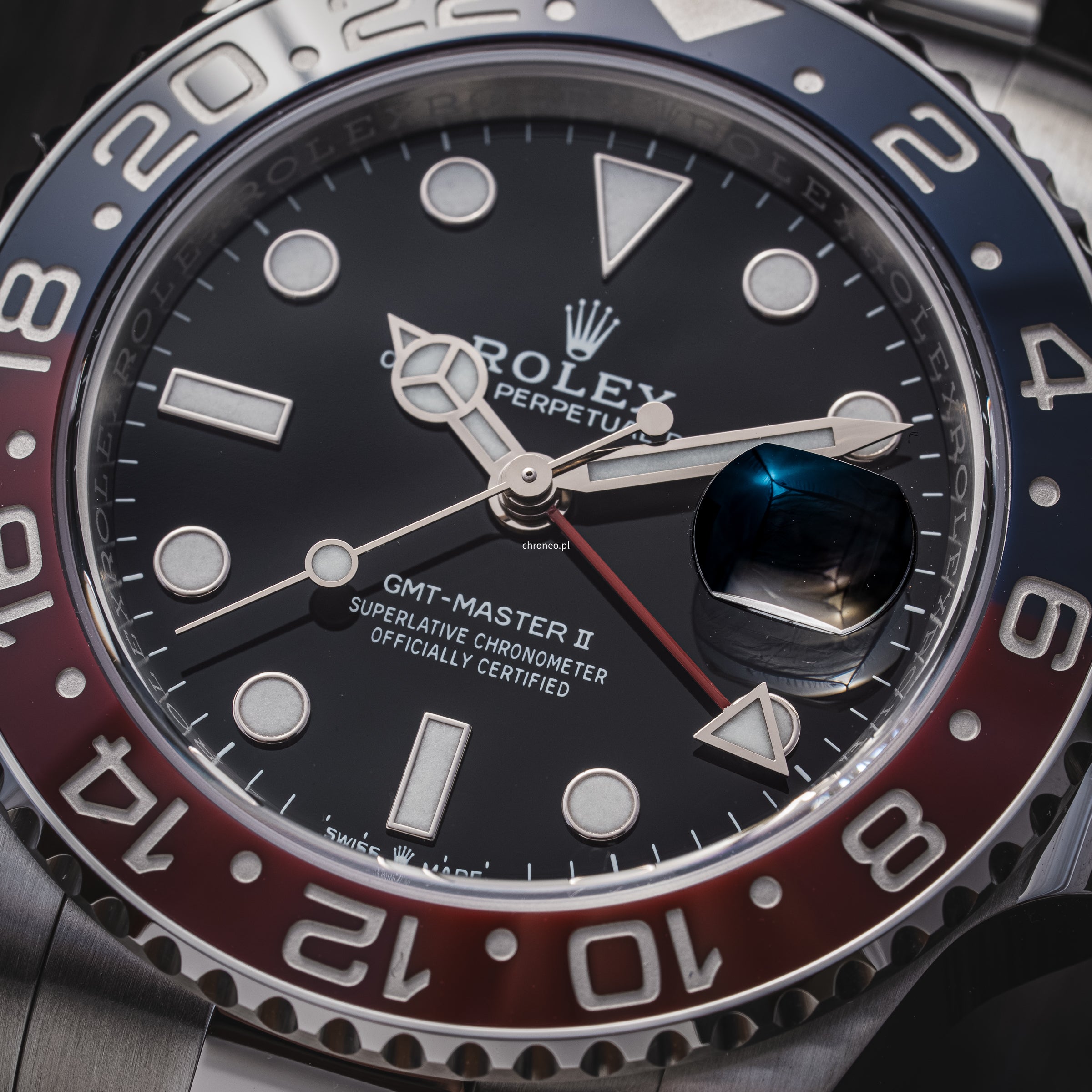 Rolex GMT-Master II 40mm ref. 126710BLRO Pepsi