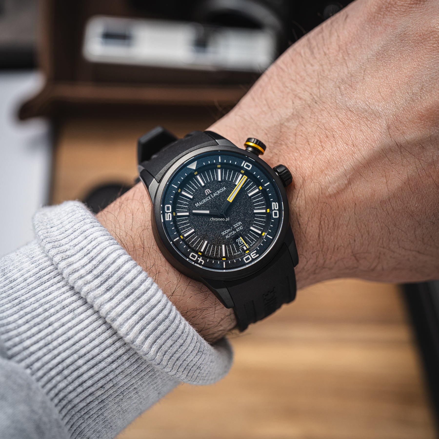 Maurice Lacroix Pontos S Diver 42mm ref. PT6248-DLB00-330-2