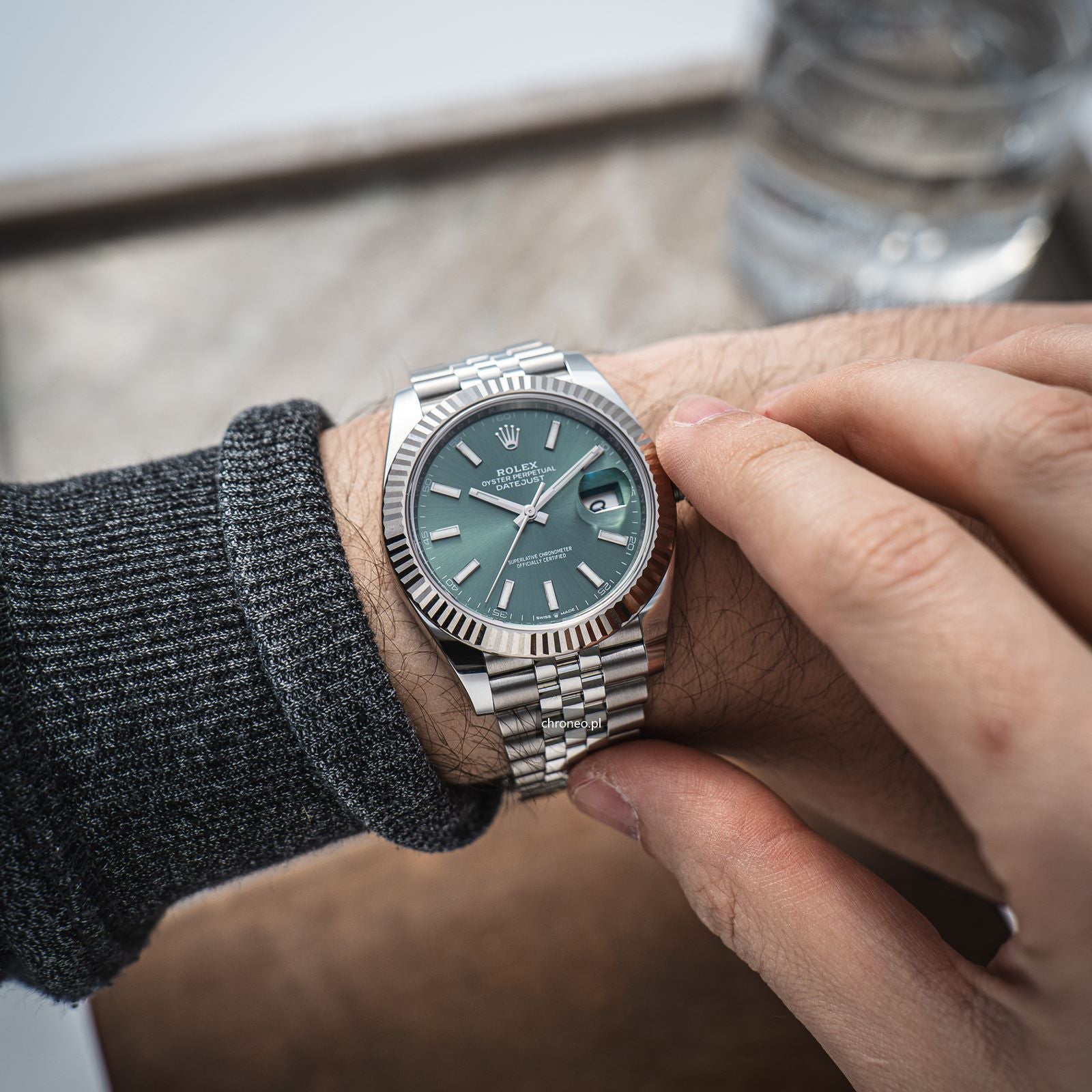 Rolex Datejust 41 "Mint green" ref. 126334