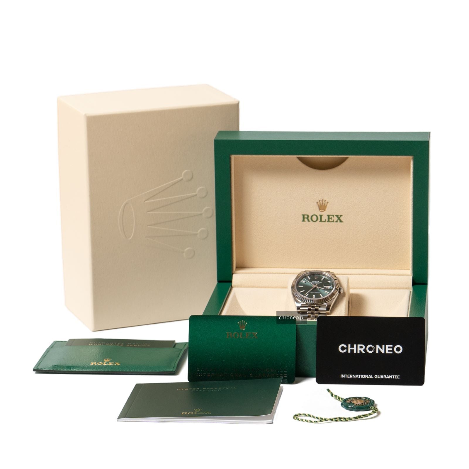 Rolex Datejust 41 "Mint green" ref. 126334