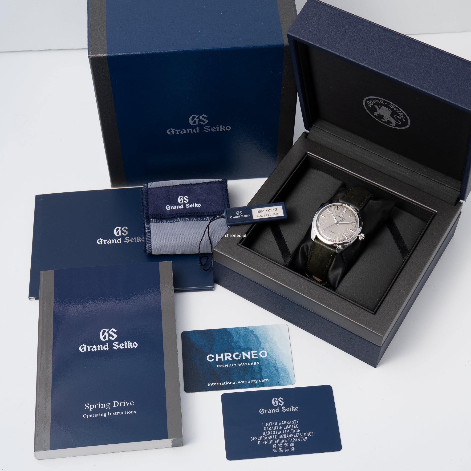 Grand Seiko Elegance Collection Limited edition ref. SBGY027G