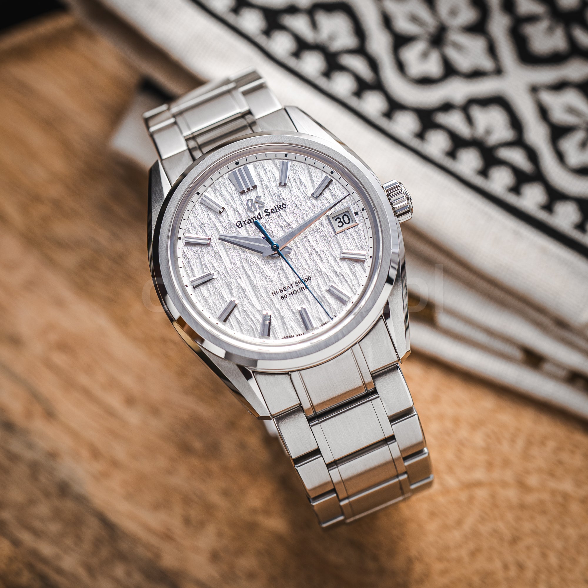 Grand Seiko White Birch Heritage Hibeat Collection ref. SLGH005G
