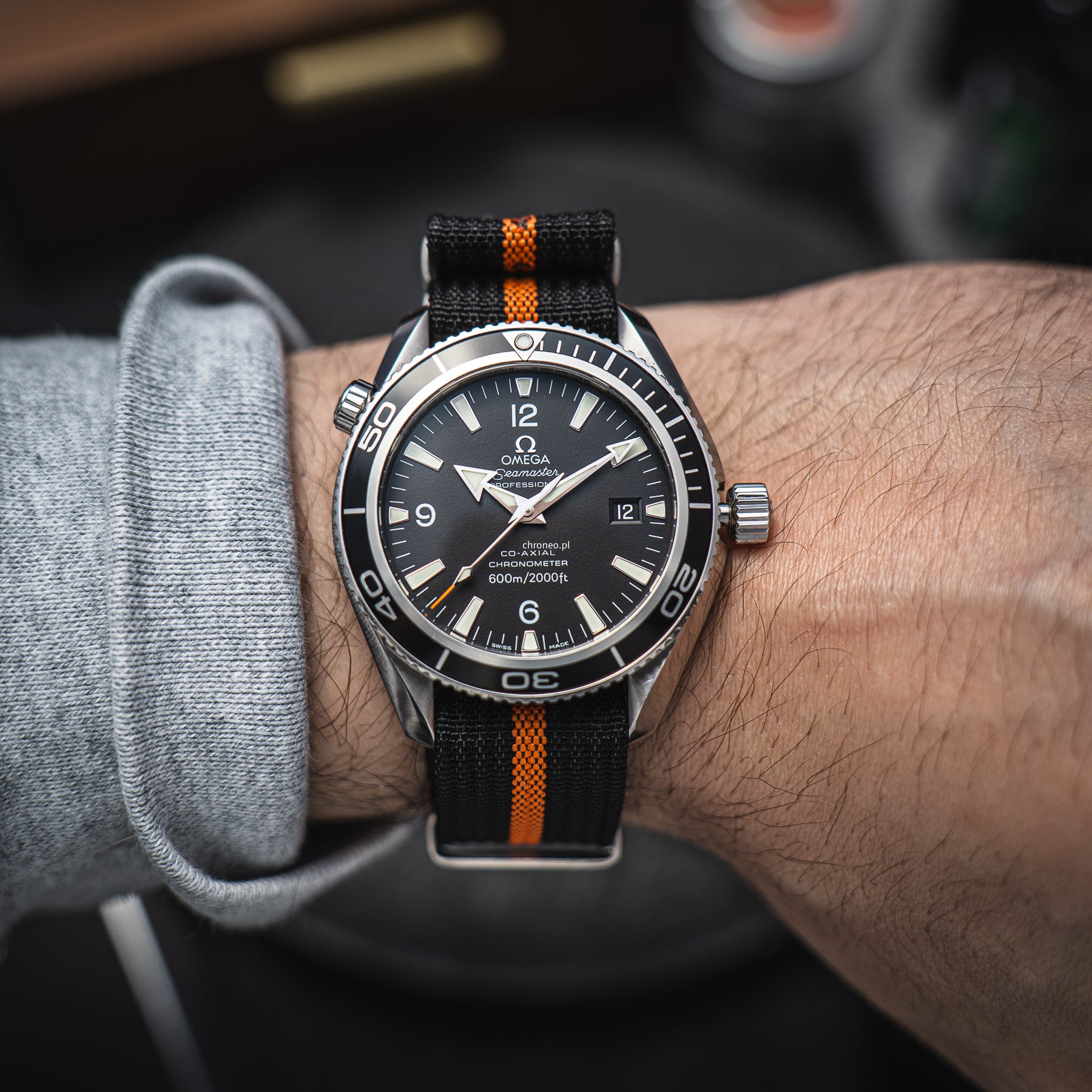 NATO Black/Orange