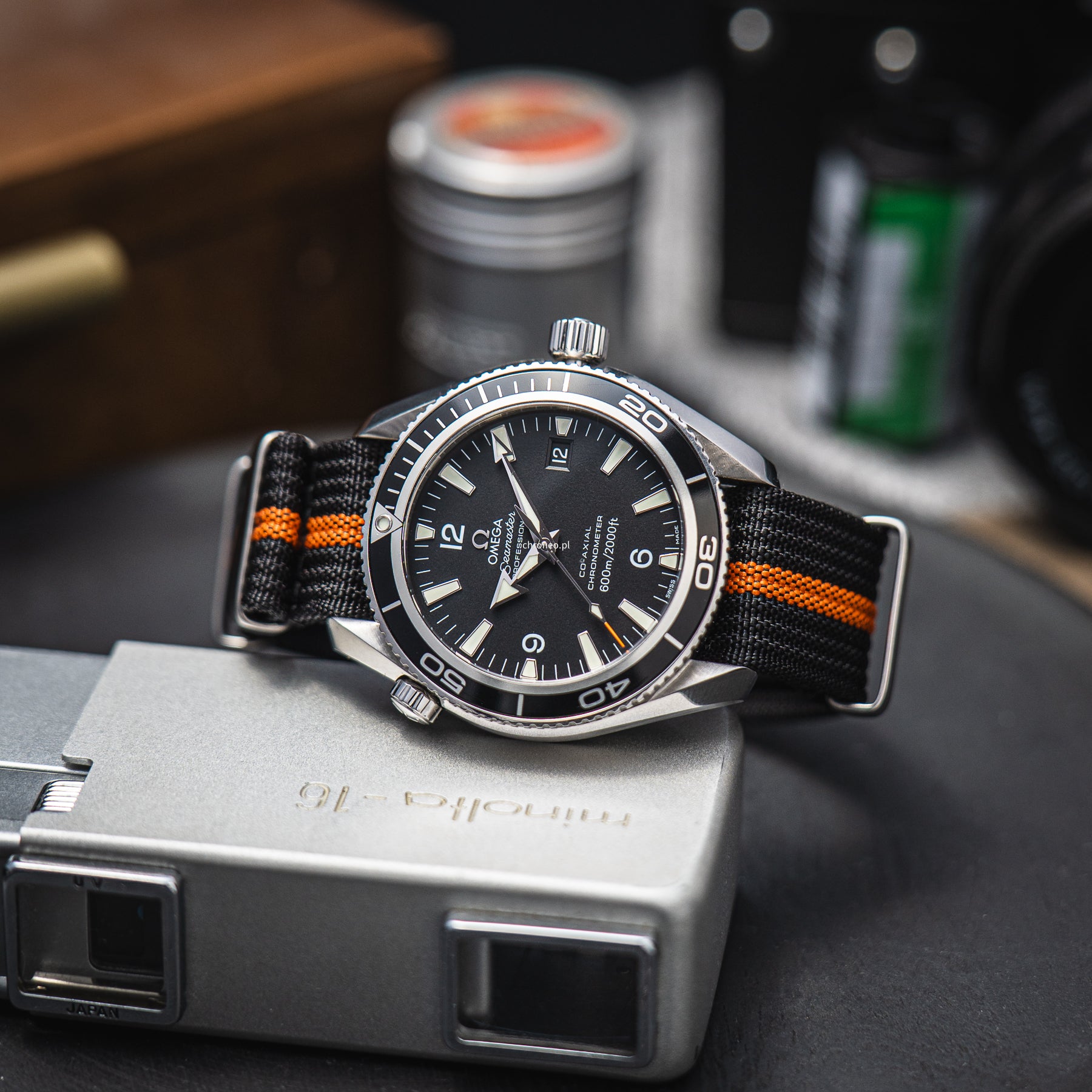 NATO Black/Orange