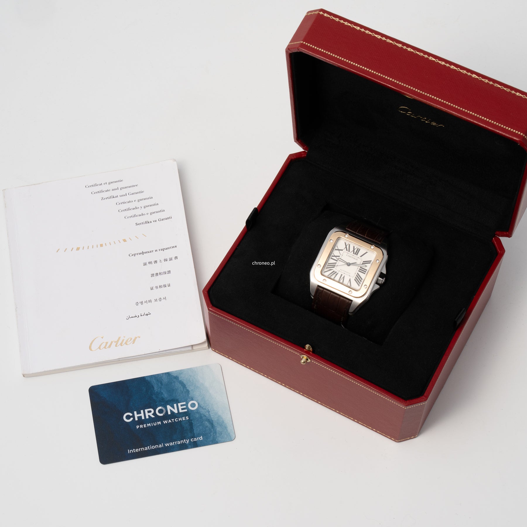 Cartier Santos 100 Xl 38 mm ref. 2656