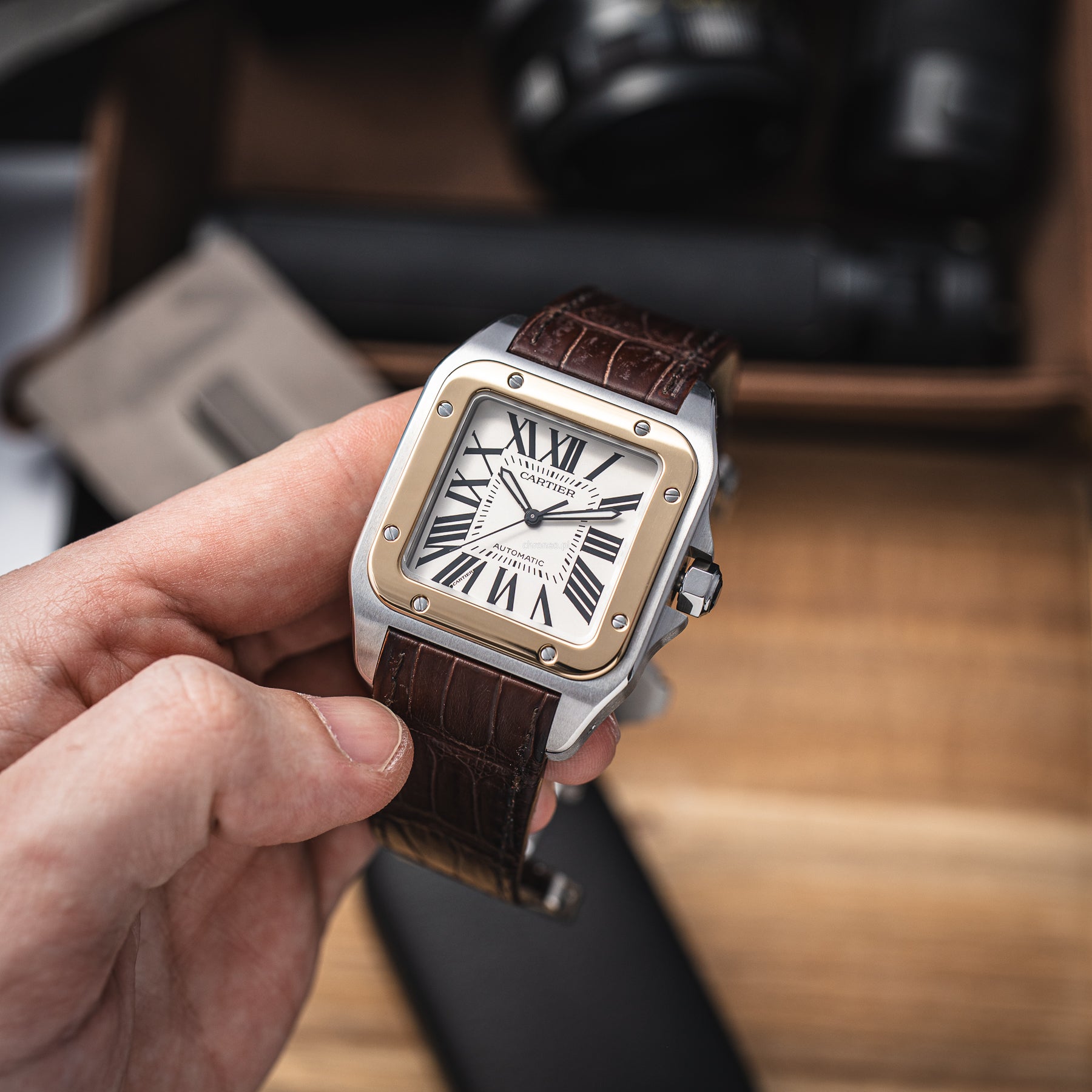 Cartier Santos 100 Xl 38 mm ref. 2656