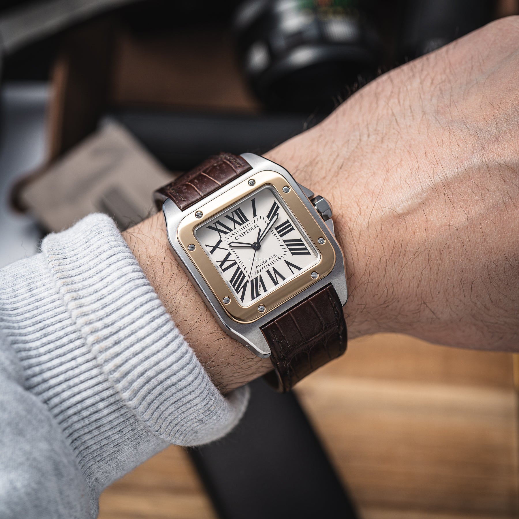 Cartier Santos 100 Xl 38 mm ref. 2656