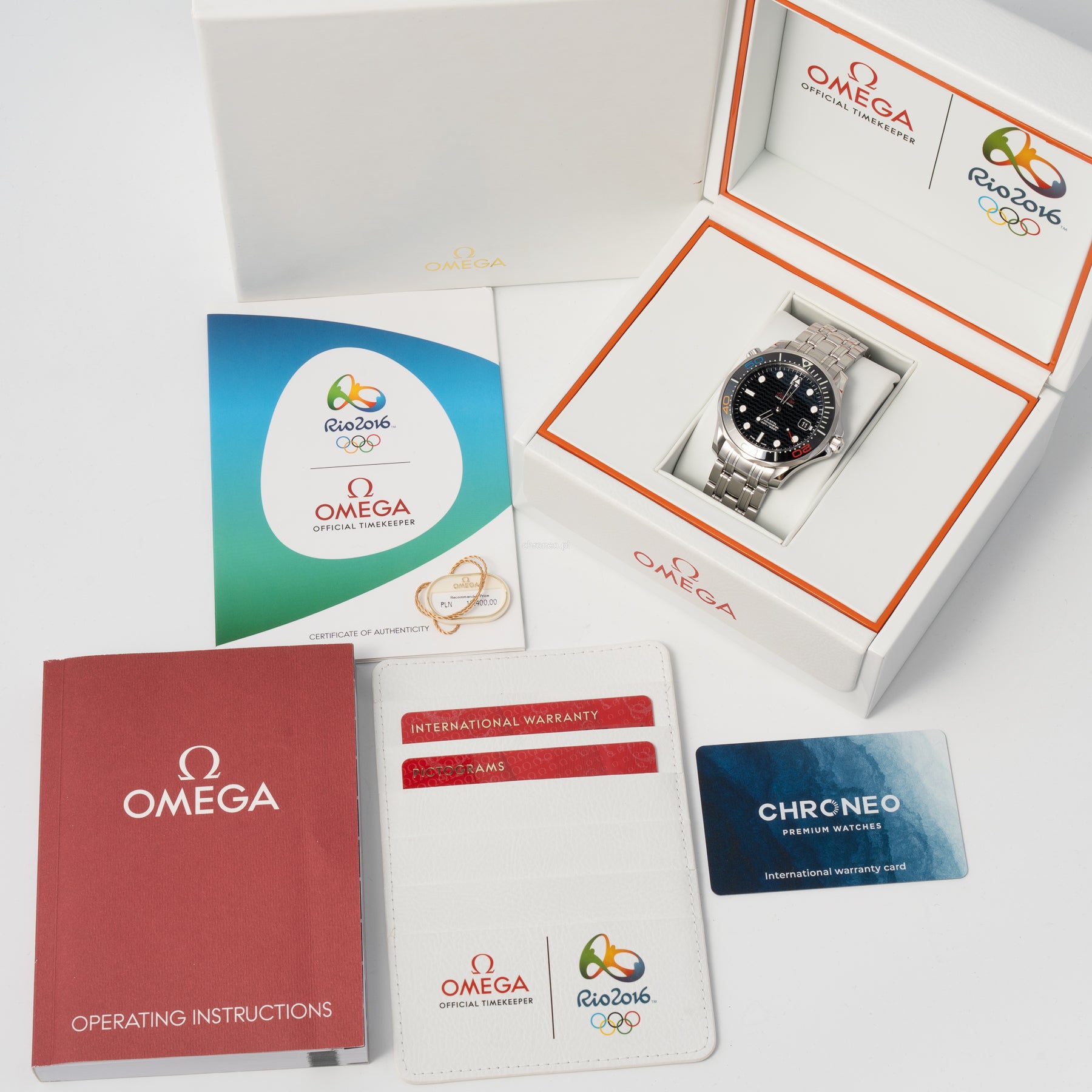 Omega Seamaster Rio 2016 41 mm ref. 522.30.41.20.01.001