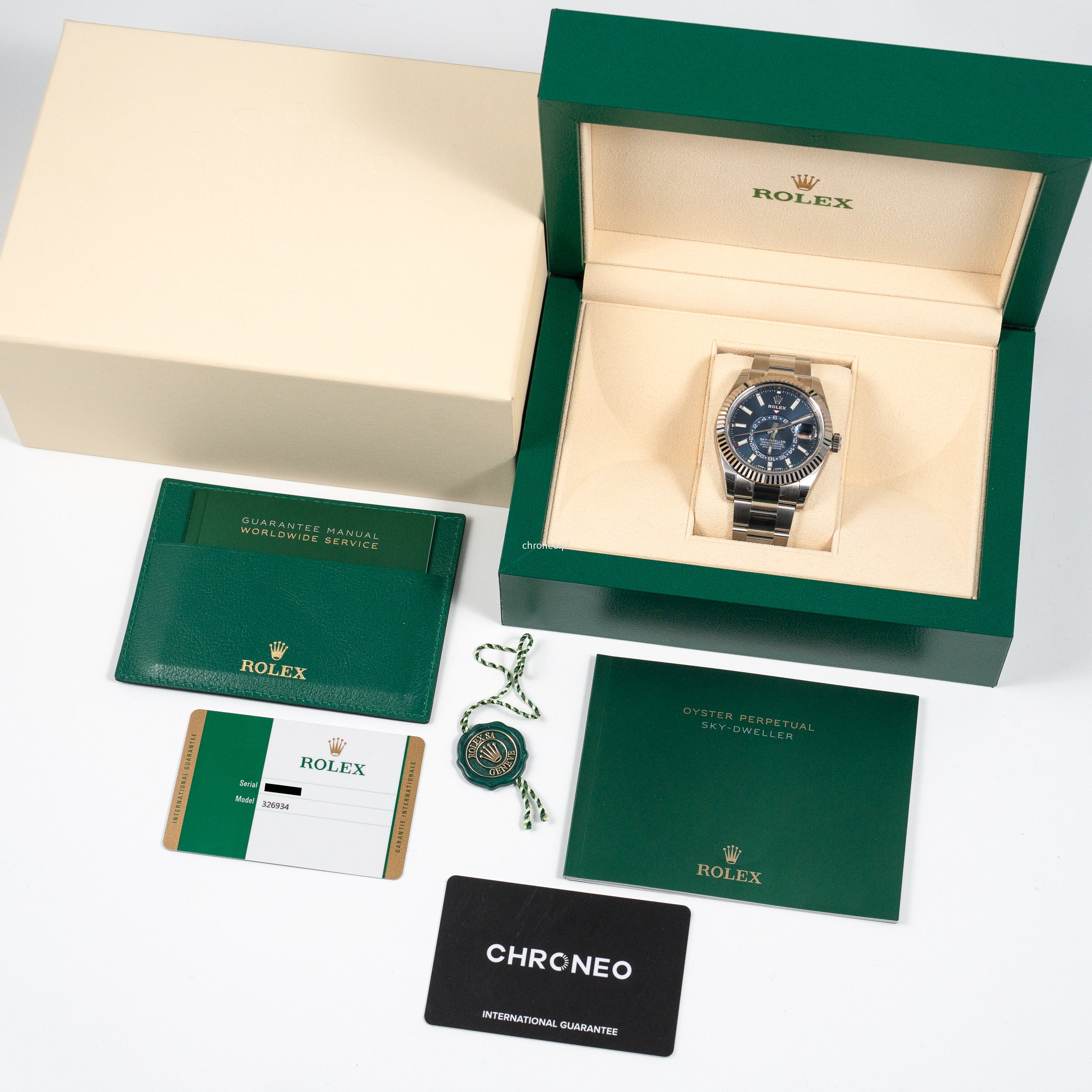 Rolex Sky-Dweller 42mm ref. 326934 Nowy