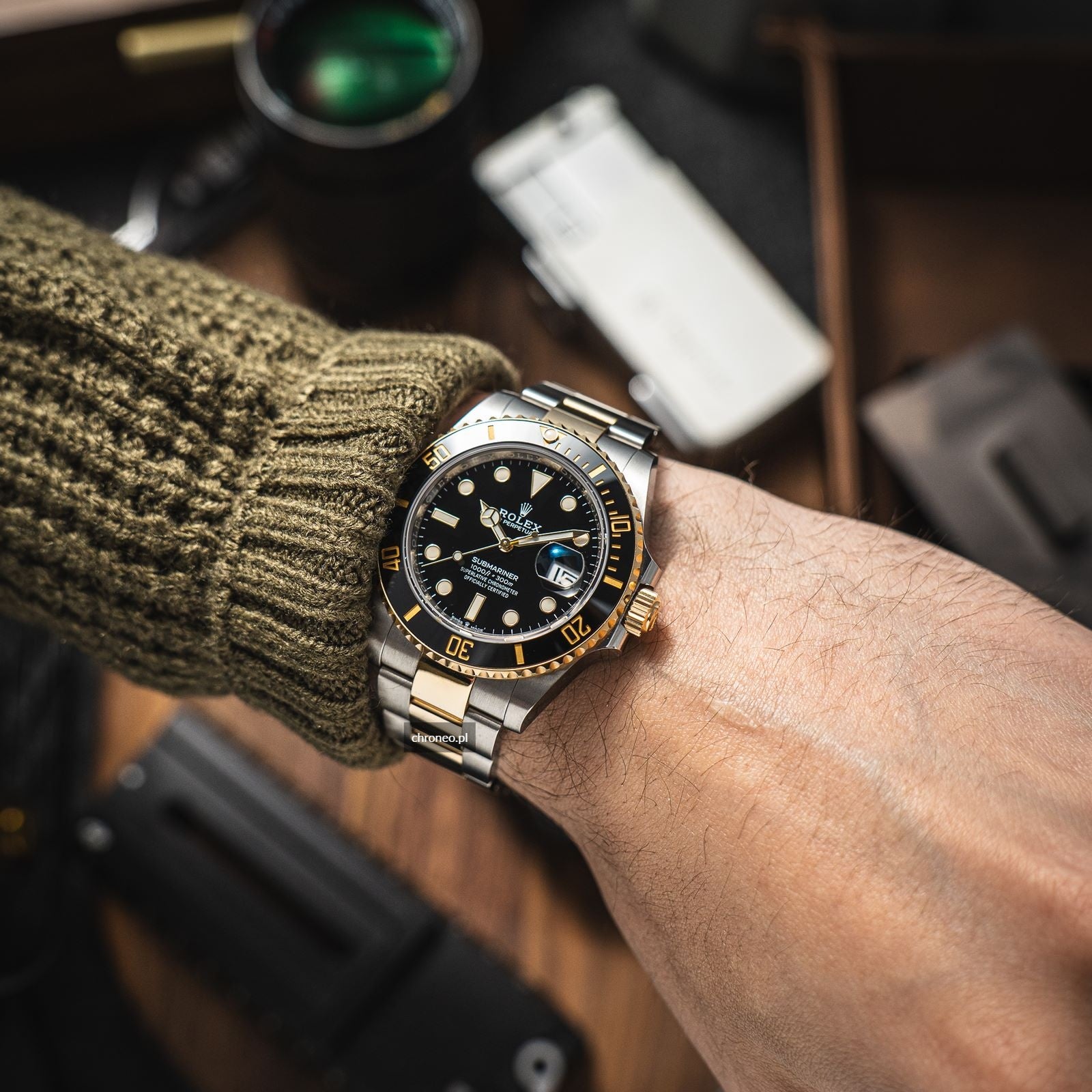 Rolex Submariner Date ref. 126613LN bicolor